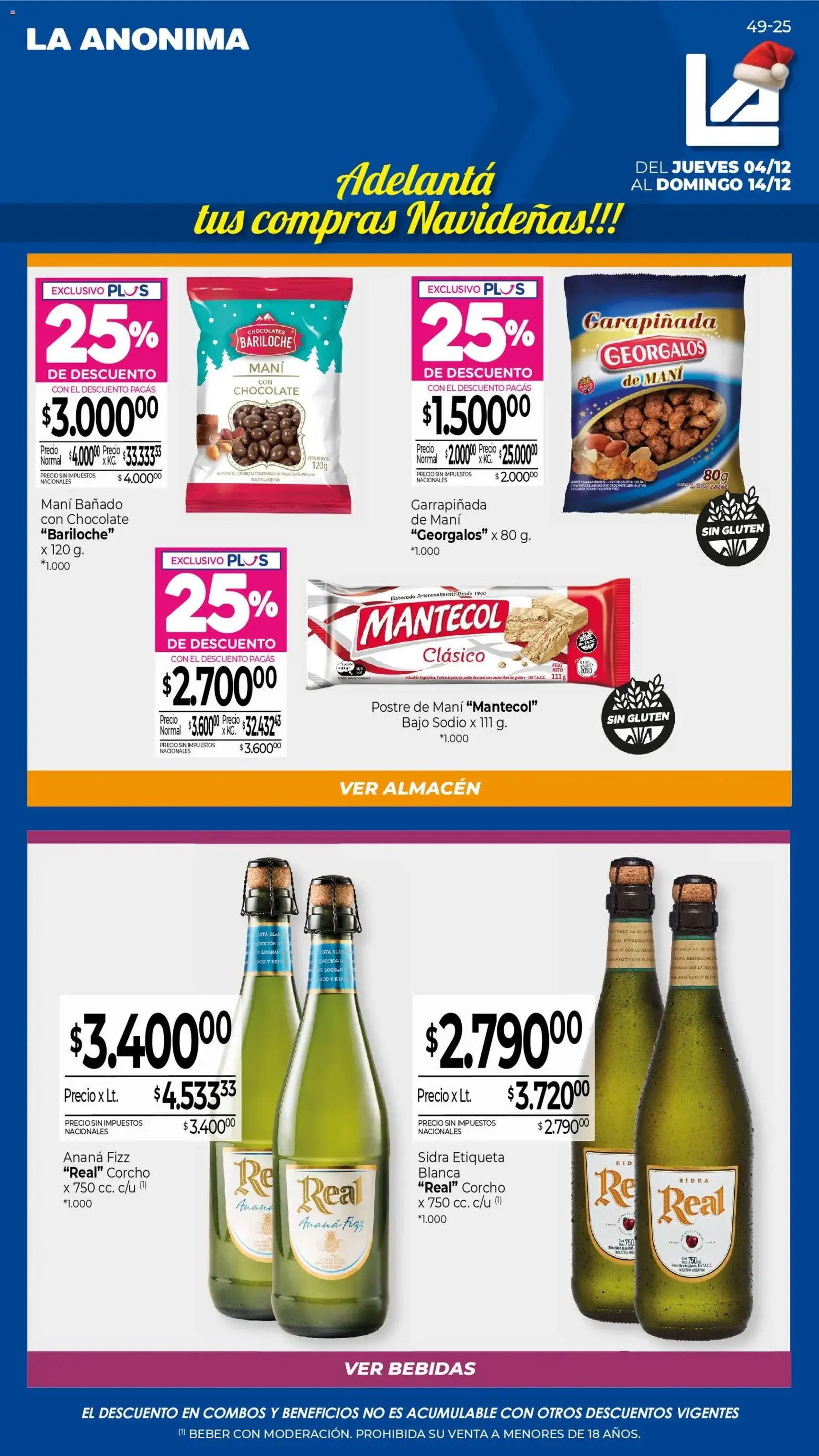 La Anonima - catalogos-masivos - insuperables-49-25-z5 - folleto válido desde 04/12/2025 página 1 de 44