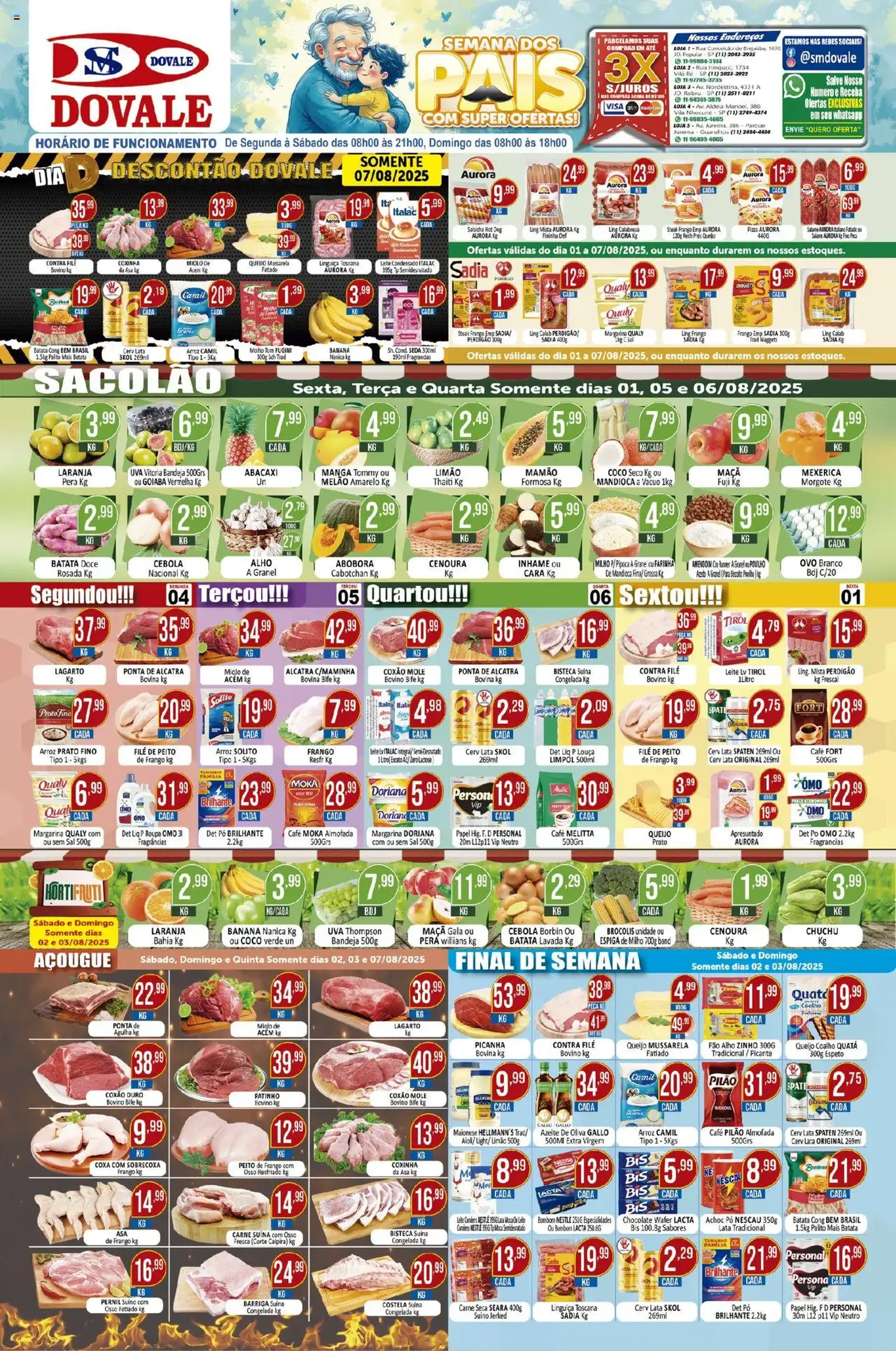 Dovale - Ofertas da semana - folheto válido a partir de 01/08/2025 página 1 de 2