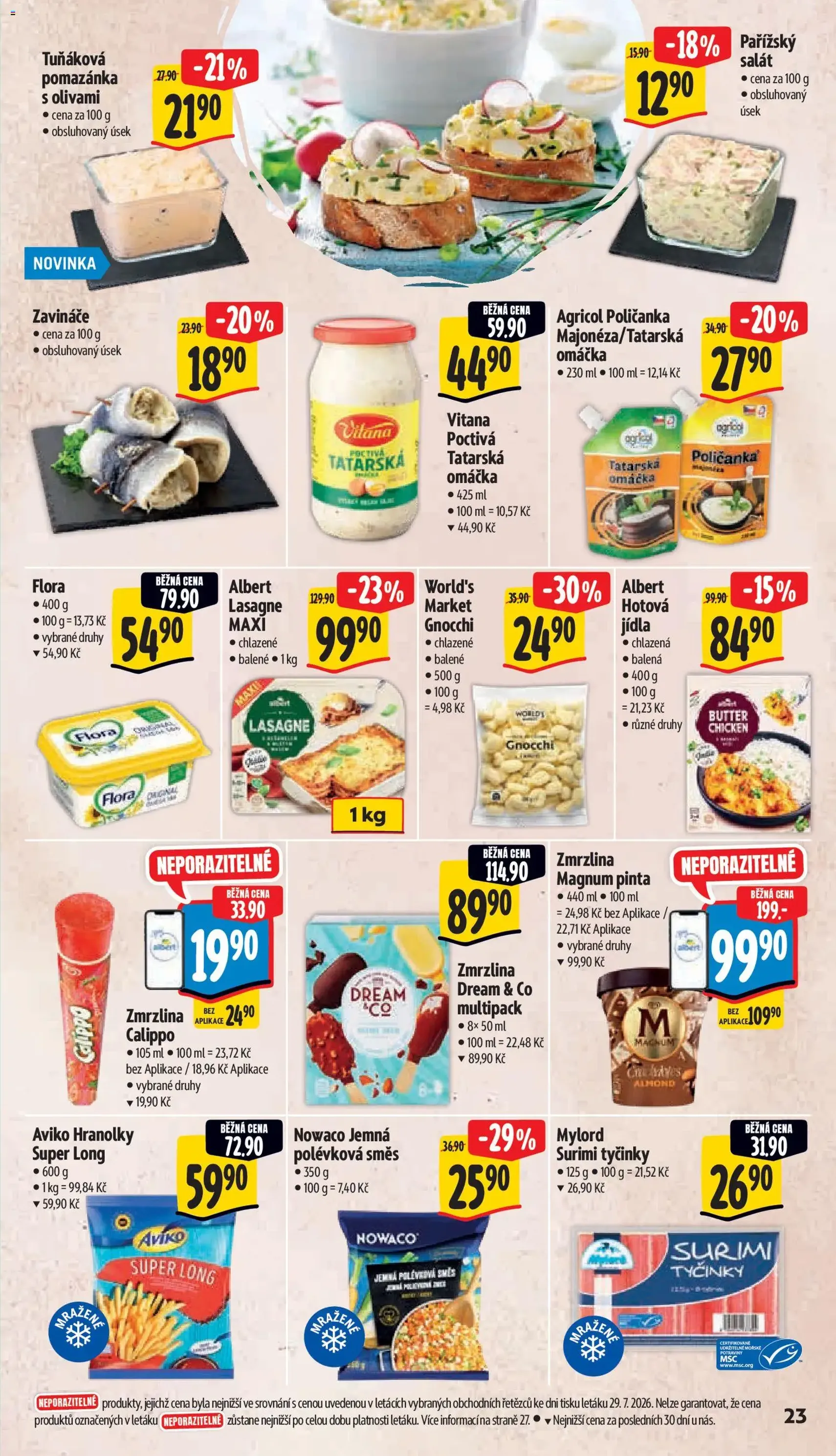 Albert leták - Hypermarket - platný leták od 05.08.2026 strana 33 z 60