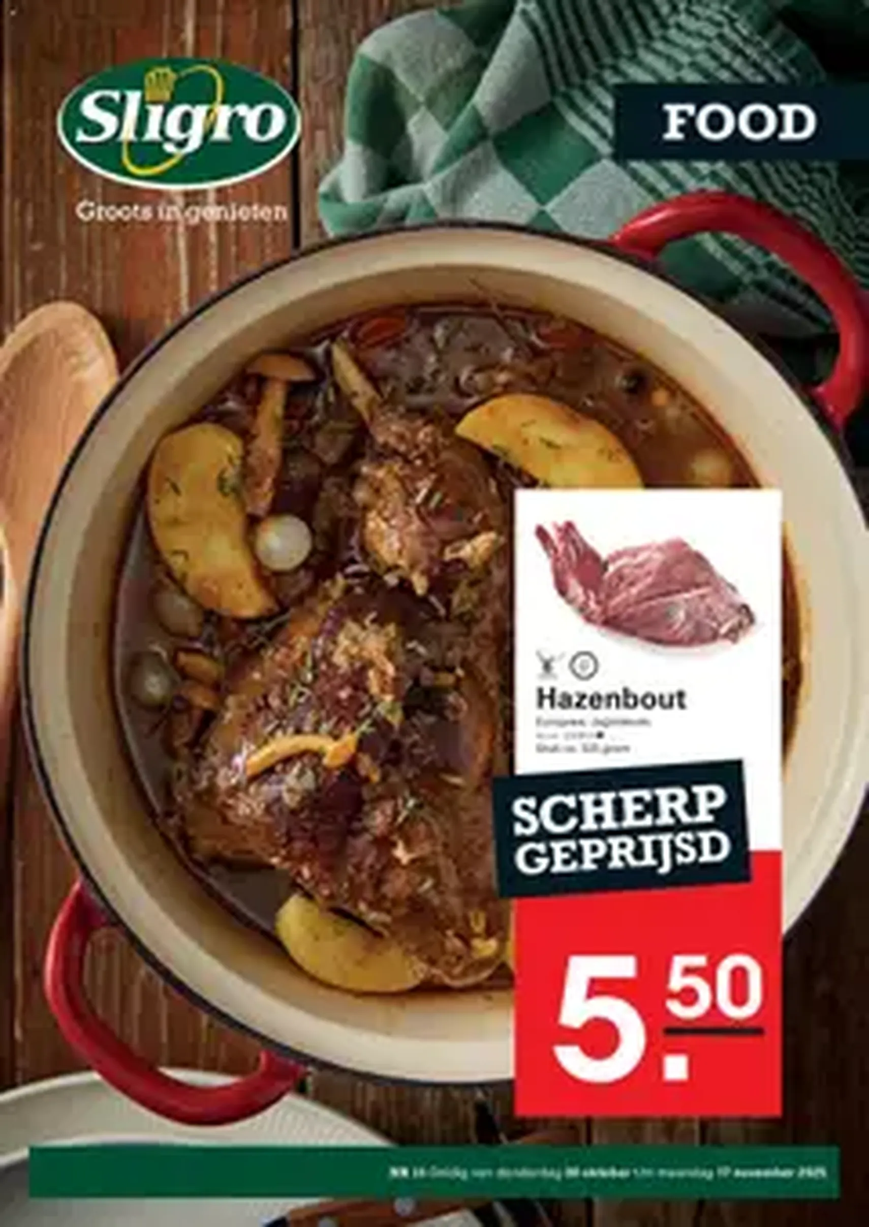 Sligro - Folder - geldige folder vanaf 30-10-2025 pagina 1 van 1