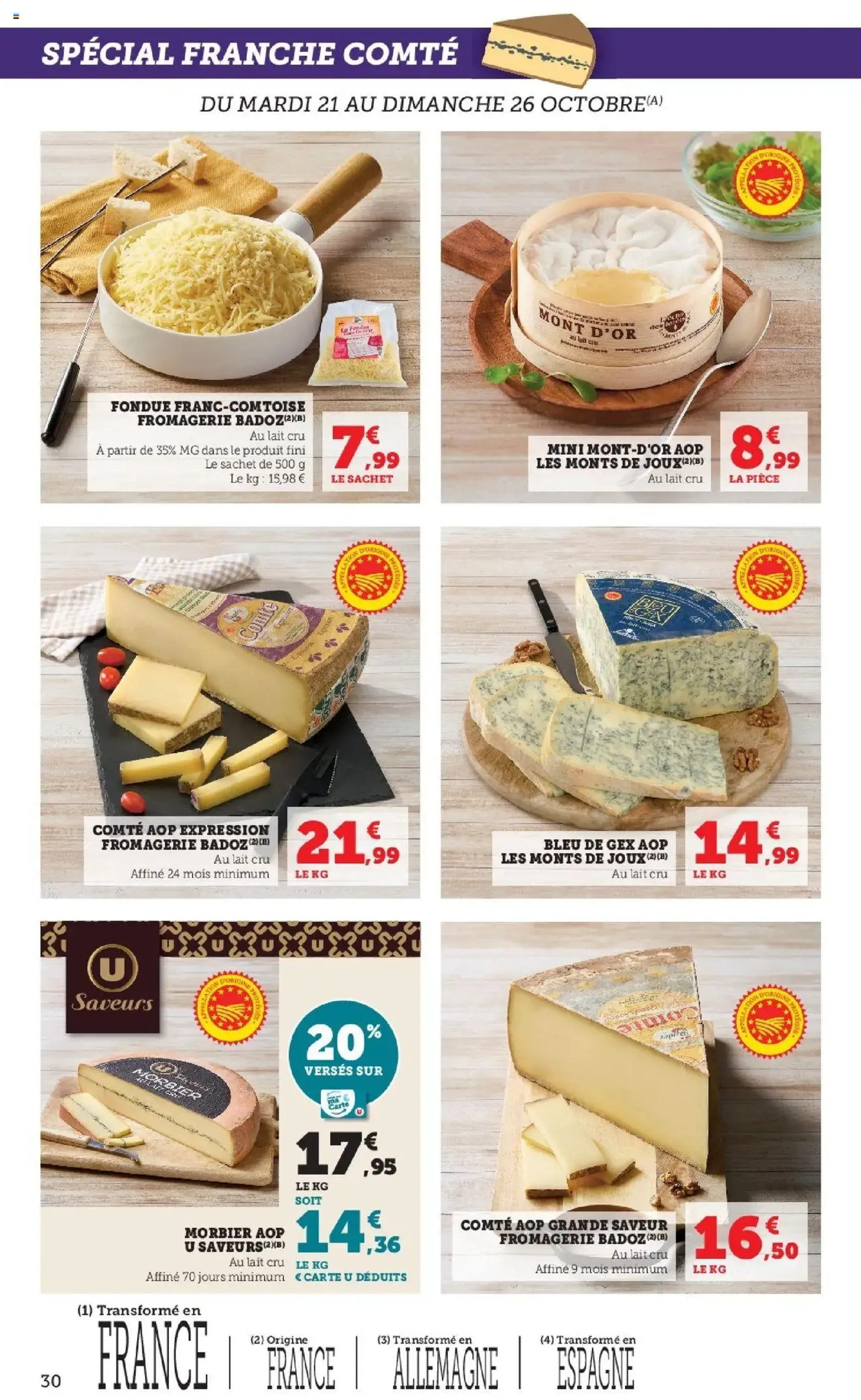 Hyper U catalogue - brochure valable à partir du 21/10/2025, page 30 sur 44 Hyper U catalogue - brochure valable à partir du 21/10/2025, page 30 sur 44