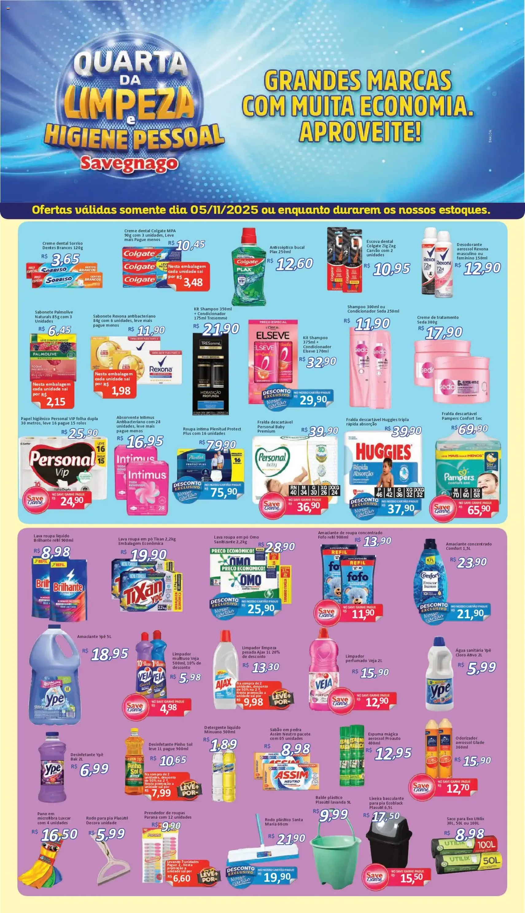 Savegnago - Ofertas da semana - folheto válido a partir de 05/11/2025 página 1 de 2