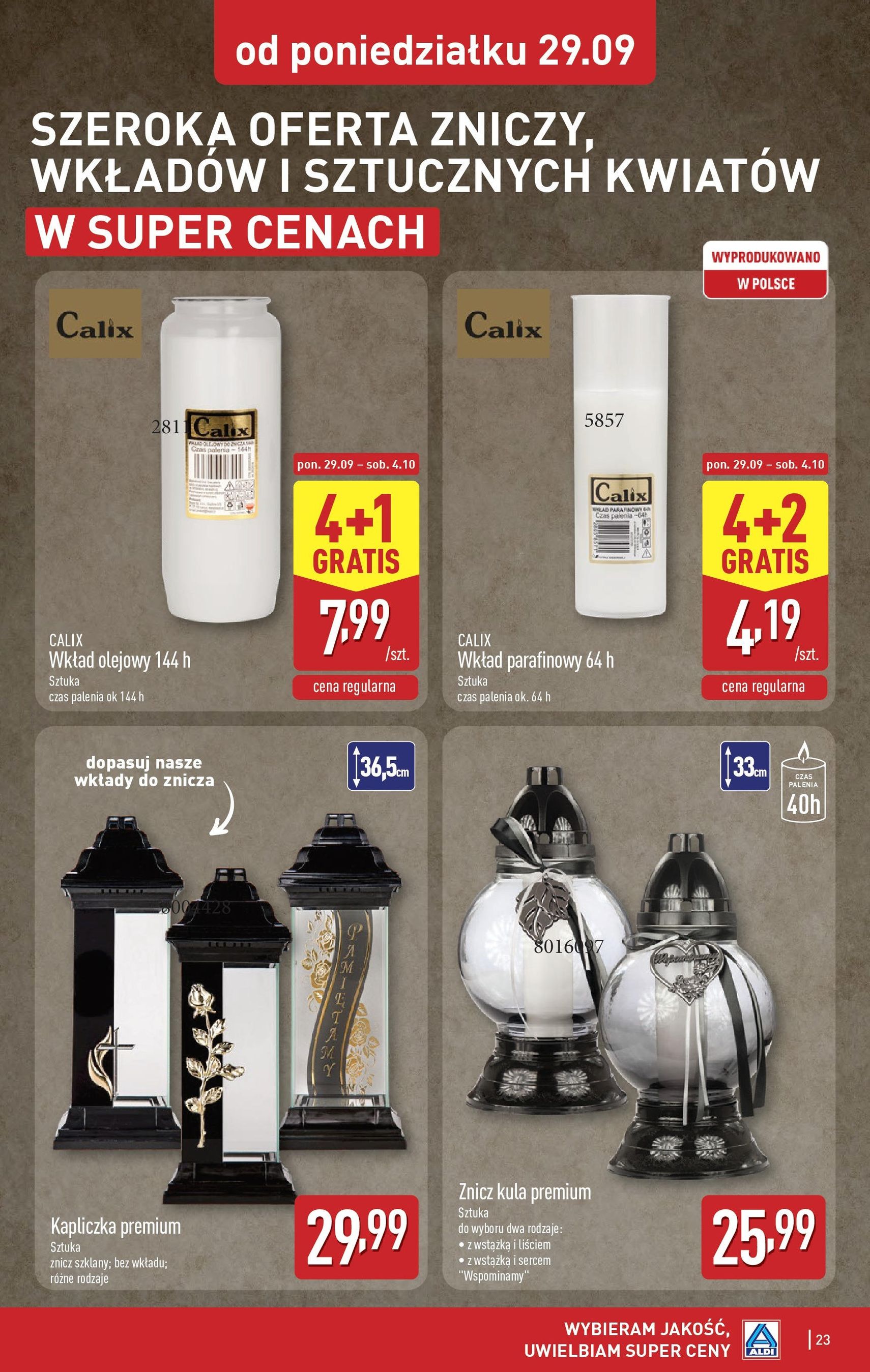 Aldi Gazetka - ważny gazetka od 29.09.2025 strona 23 z 41