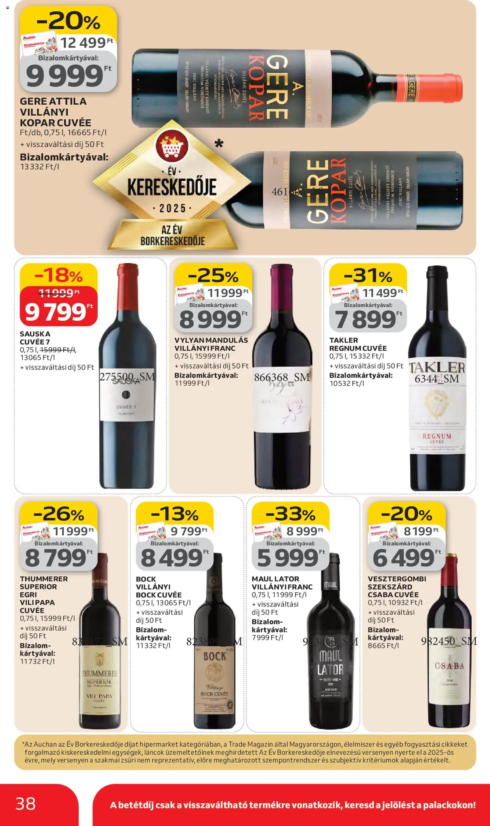 Auchan akciós újság - 2026.03.05. érvényes szórólap 38 oldal 60 oldalból