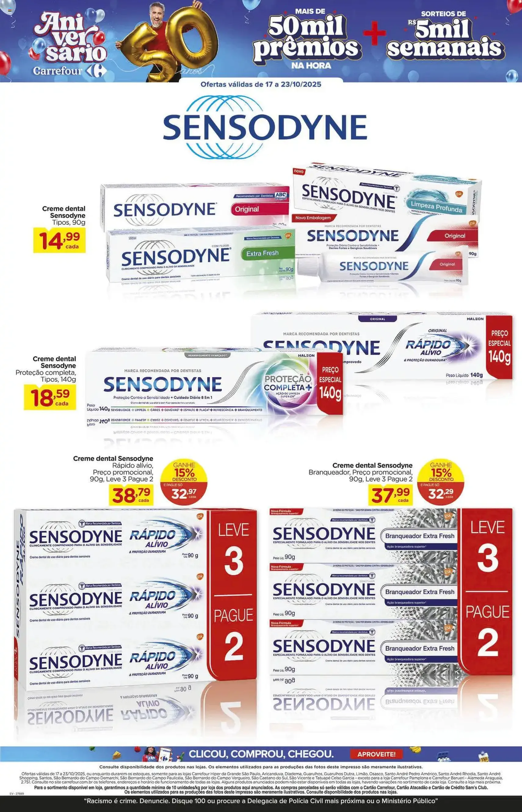 Carrefour - Ofertas da semana - folheto válido a partir de 17/10/2025 página 10 de 18 Carrefour - Ofertas da semana - folheto válido a partir de 17/10/2025 página 10 de 18