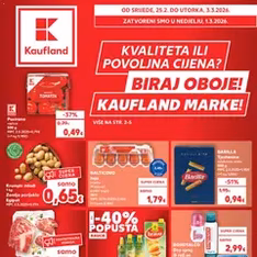 Kaufland HR Akciós újság - szórólap előnézete érvényes 2026.02.25. -tól