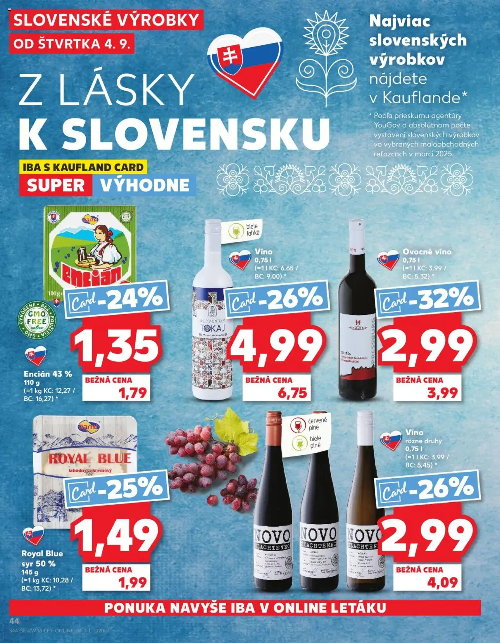 Kaufland Bratislava-Avion - platný leták od 04.09.2025 strana 44 z 76 Kaufland Bratislava-Avion - platný leták od 04.09.2025 strana 44 z 76
