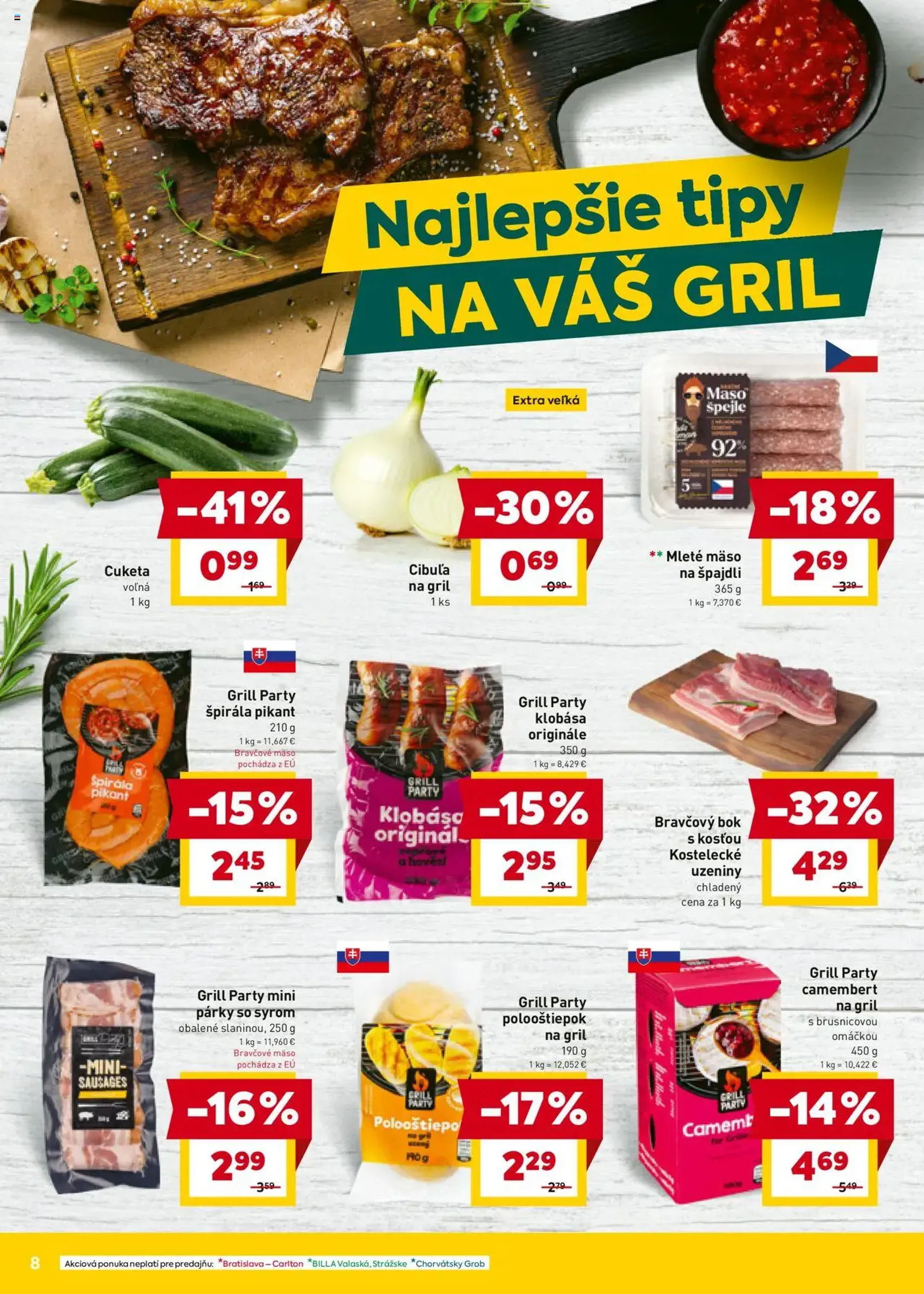 Billa leták - platný leták od 23.07.2025 strana 8 z 23 Billa leták - platný leták od 23.07.2025 strana 8 z 23