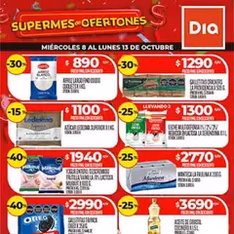 Vista previa del folleto Supermercado DIA Ofertas válido desde 08/10/2025