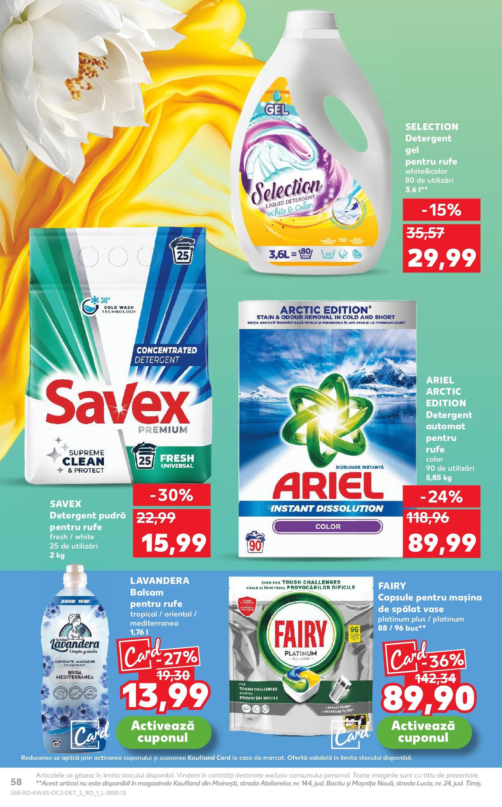 Catalog Kaufland - Bucureşti - cataloage valabile începând cu 22.10.2025 pagina 58 din 62 Catalog Kaufland - Bucureşti - cataloage valabile începând cu 22.10.2025 pagina 58 din 62