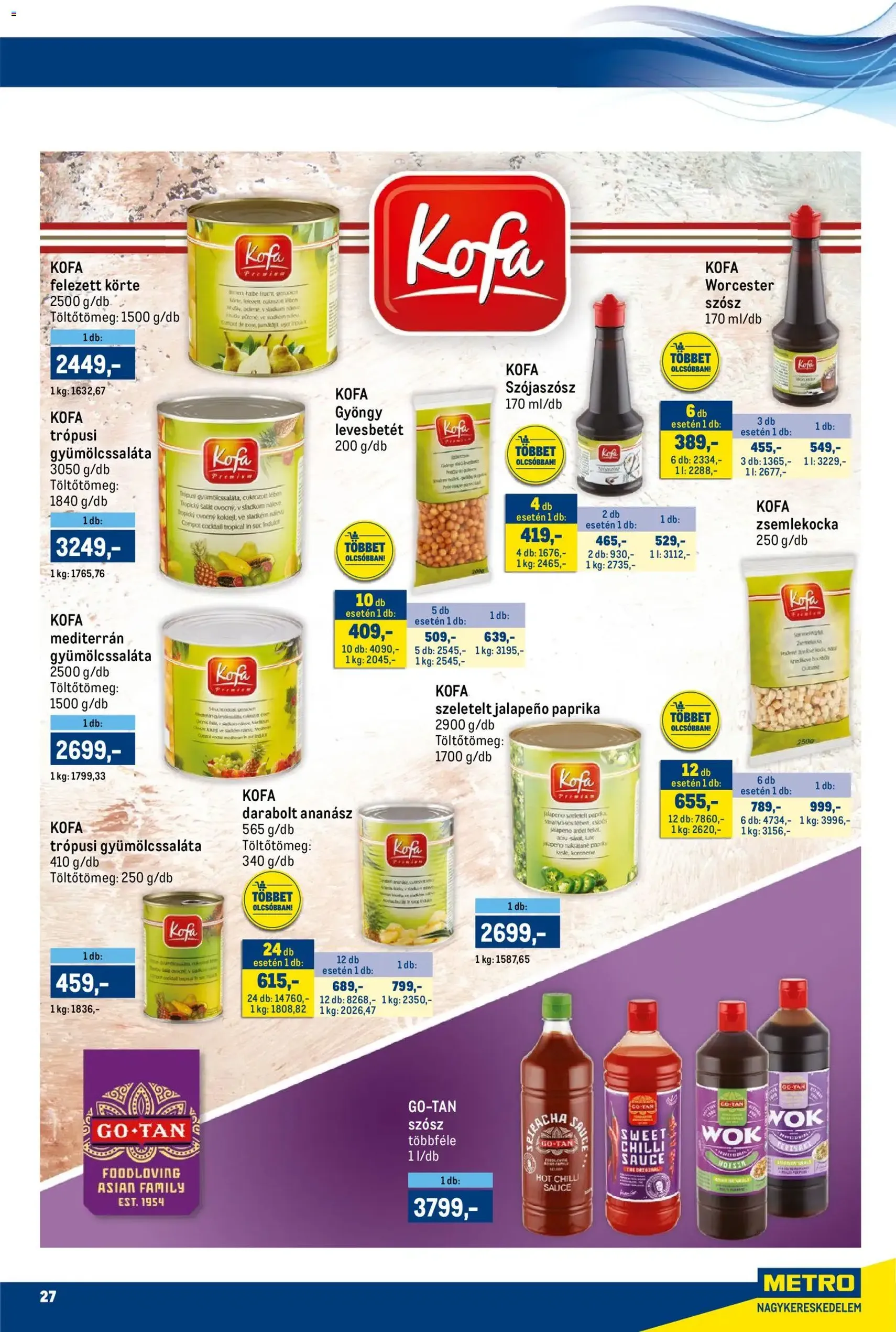 Metro Akciós újság - 2025.11.15. érvényes szórólap 27 oldal 55 oldalból
