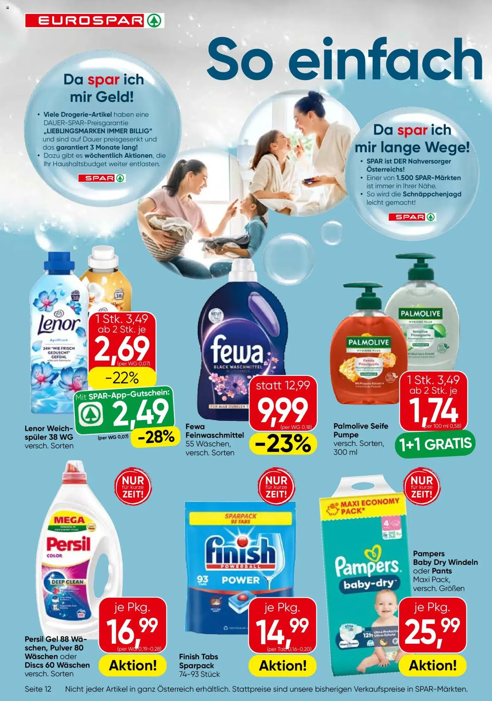 Eurospar Flugblatt - Gültiger Prospekt ab 01.07.2026, Seite 12 von insgesamt 16