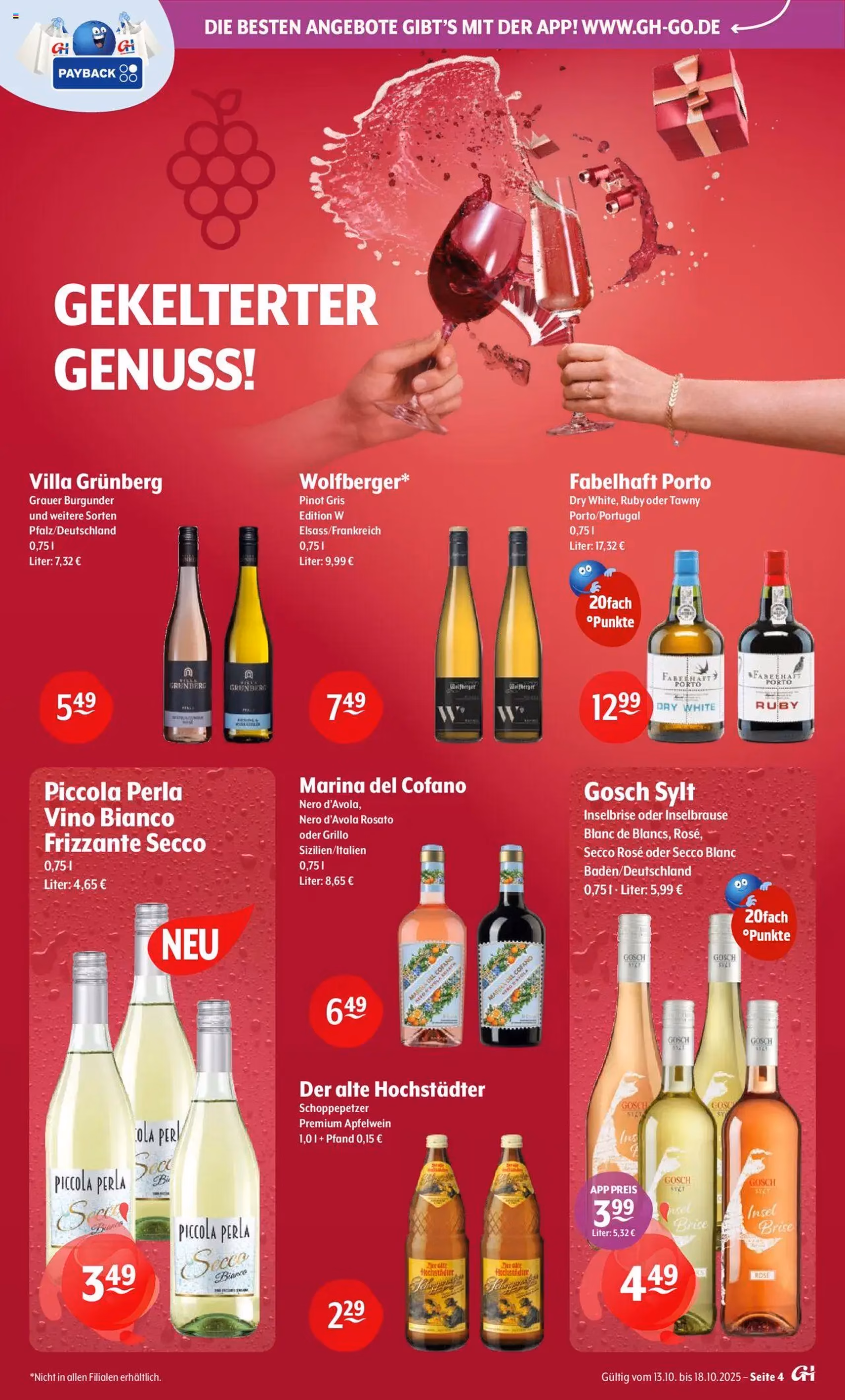 Trink und Spare Prospekt - Gültiger Prospekt ab 13.10.2025, Seite 4 von insgesamt 12
