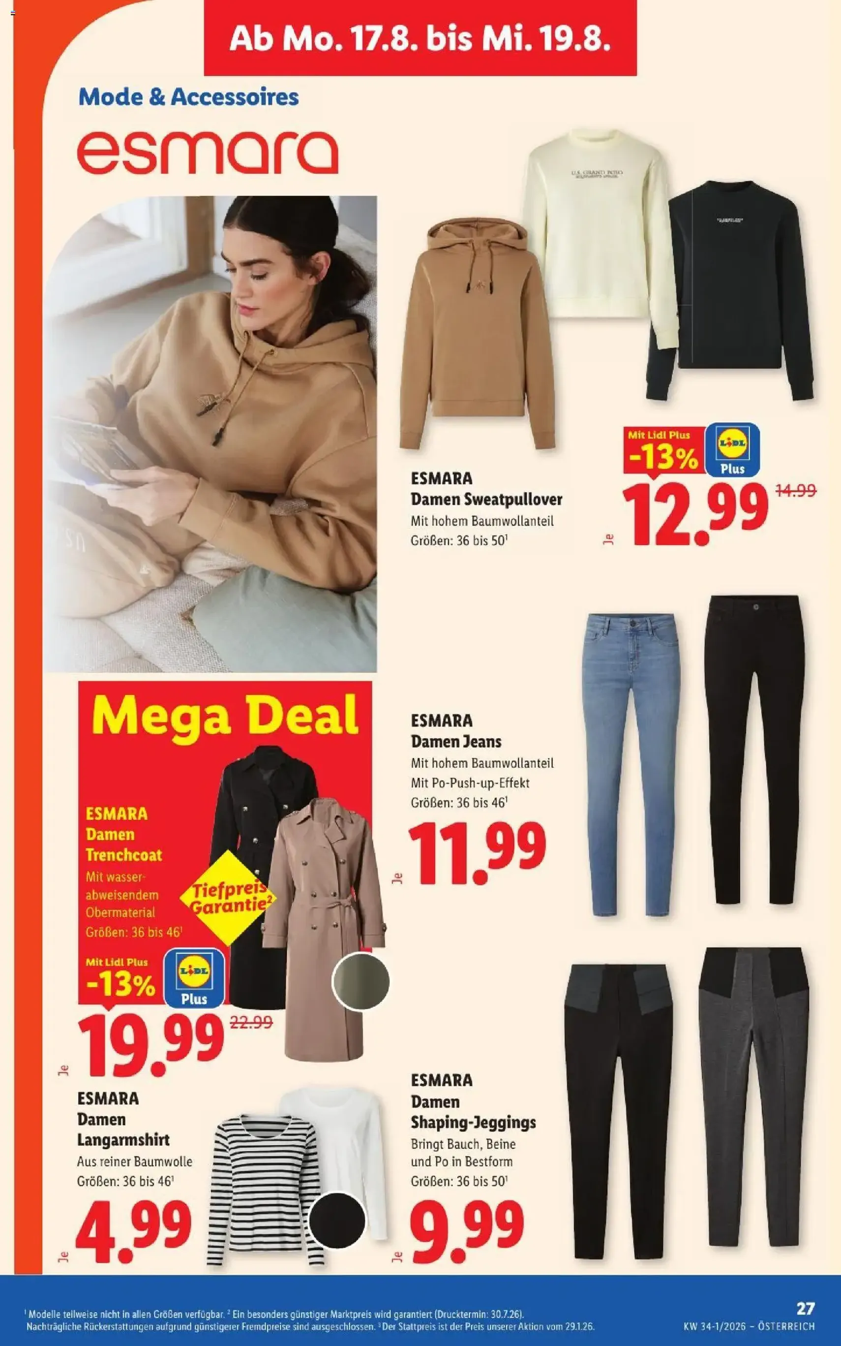 Lidl - Flugblatt - Gültiger Prospekt ab 13.08.2026, Seite 34 von insgesamt 51