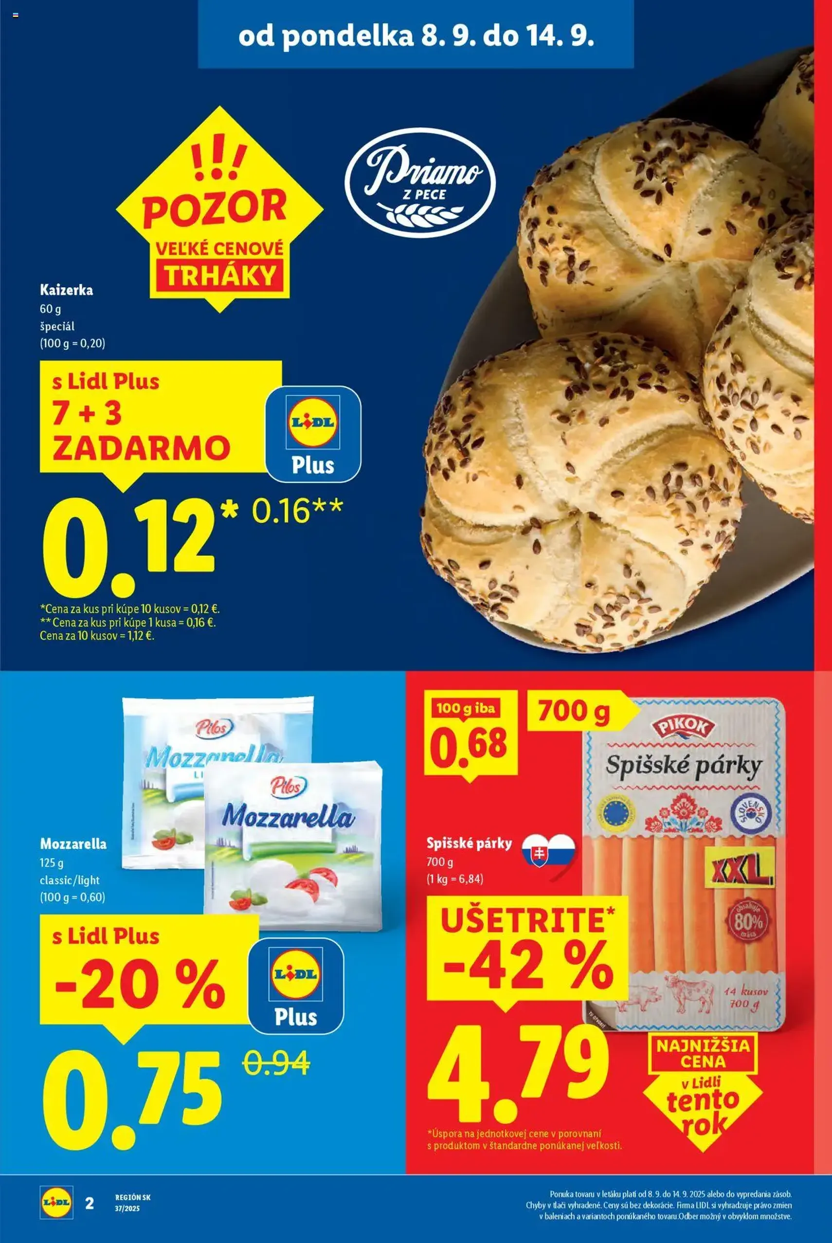 Lidl leták - platný leták od 08.09.2025 strana 2 z 91 Lidl leták - platný leták od 08.09.2025 strana 2 z 91