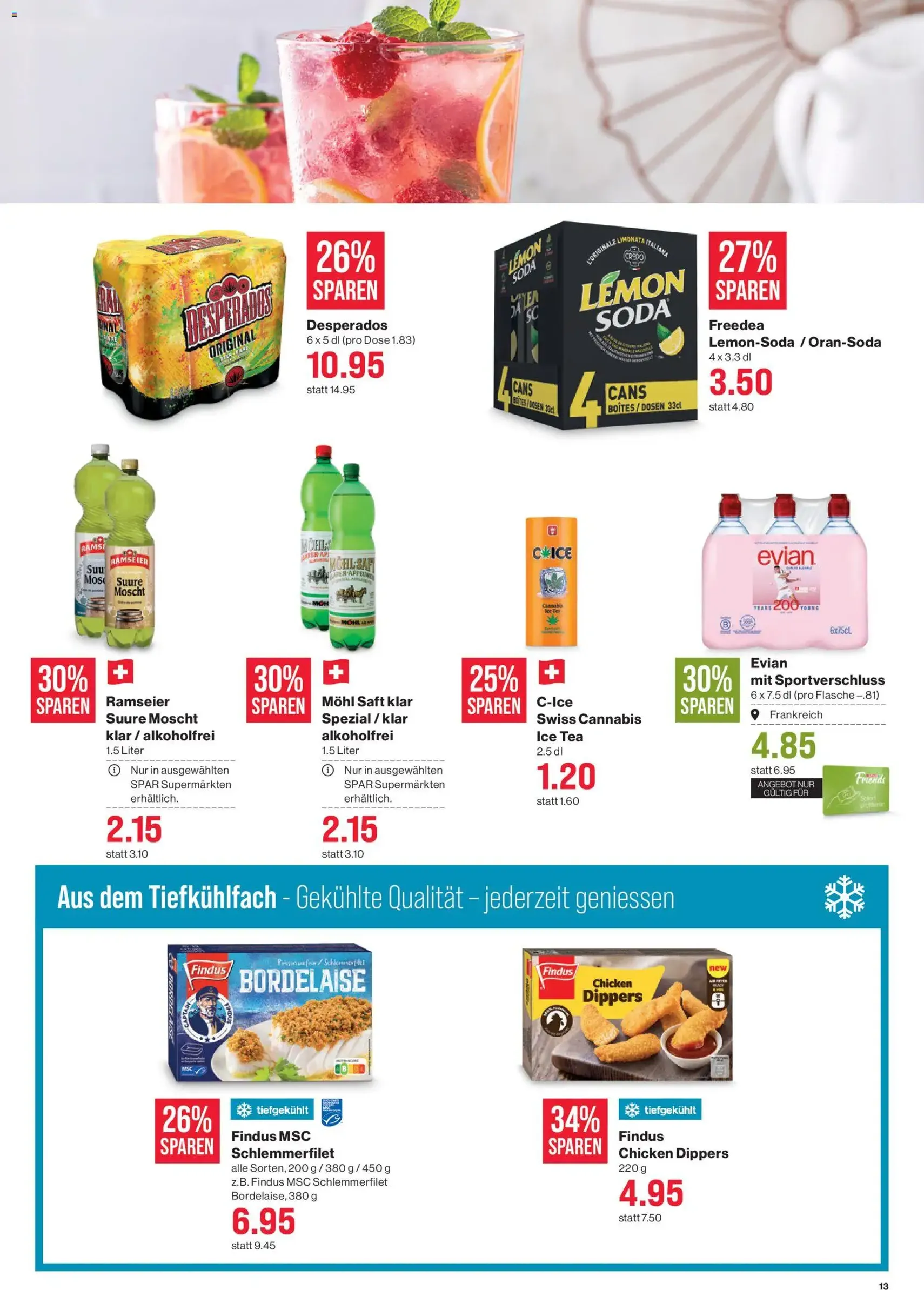 SPAR aktionen - Gültiger Prospekt ab 02.07.2026, Seite 13 von insgesamt 18