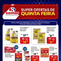 Semar Supermercado - Ofertas da semana - pré-visualização do folheto, válido a partir de 07/08/2025