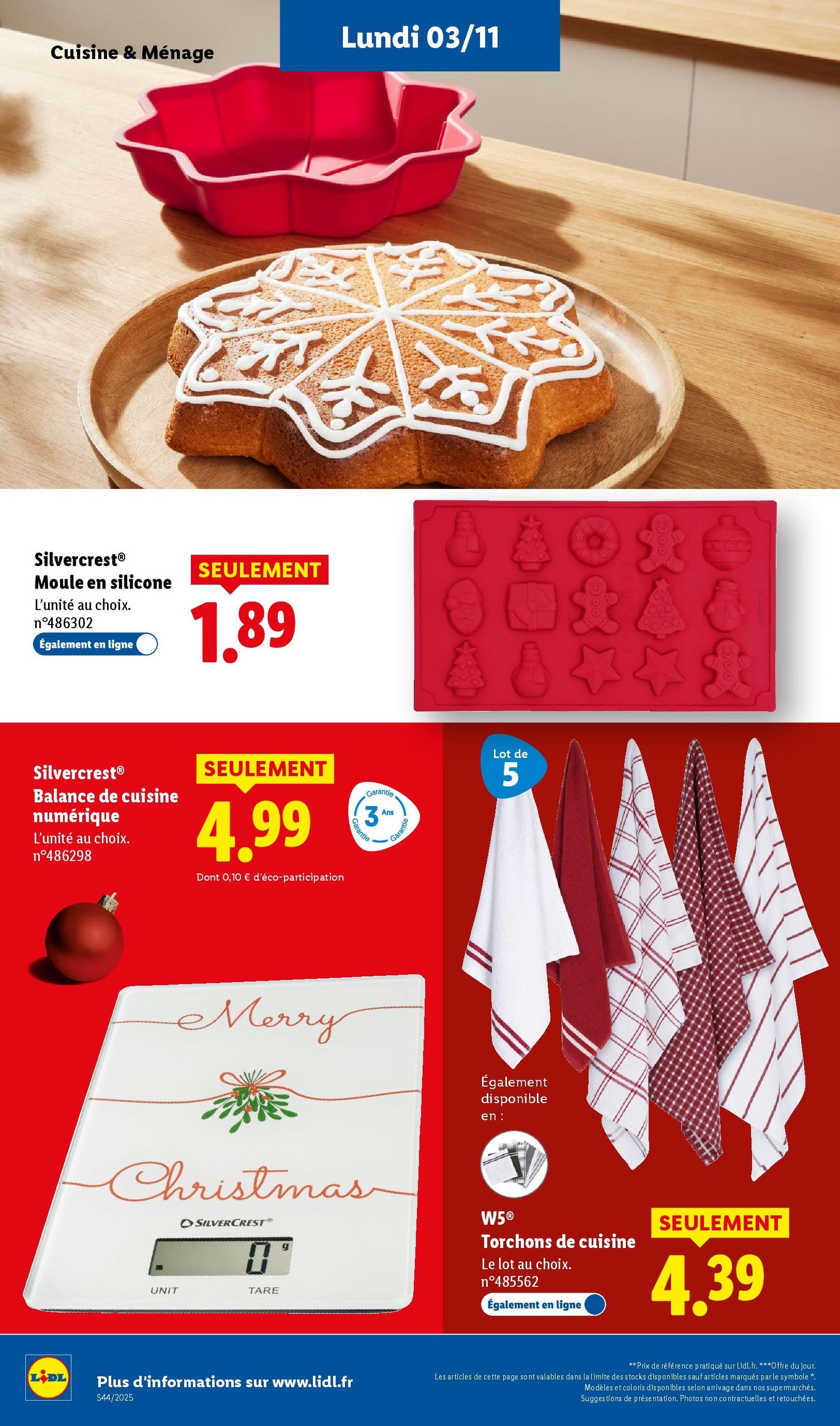 LIDL catalogue semaine 44 - brochure valable à partir du 30/10/2025, page 69 sur 82
