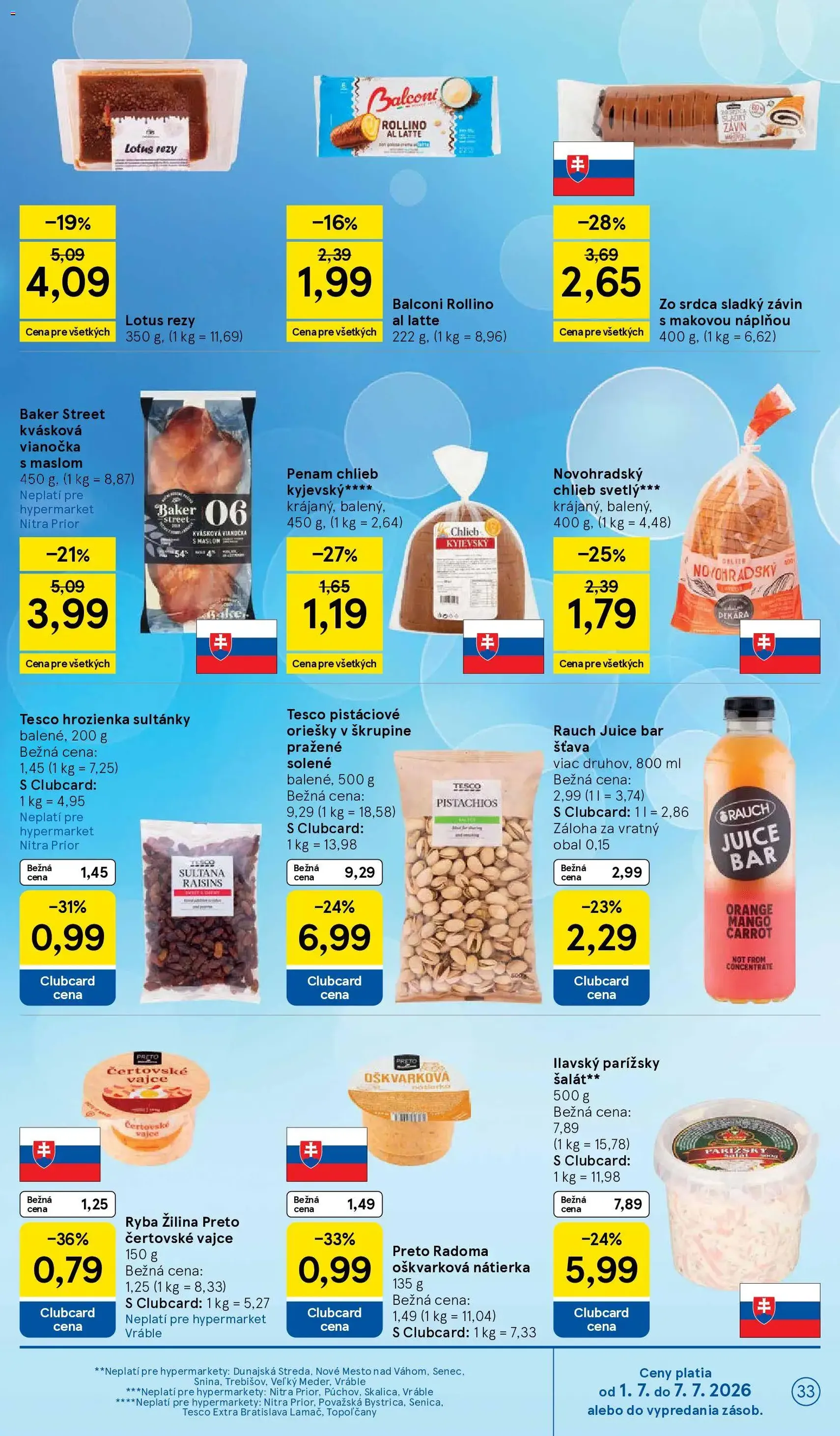 Tesco Hypermarket - leták - platný leták od 01.07.2026 strana 33 z 48