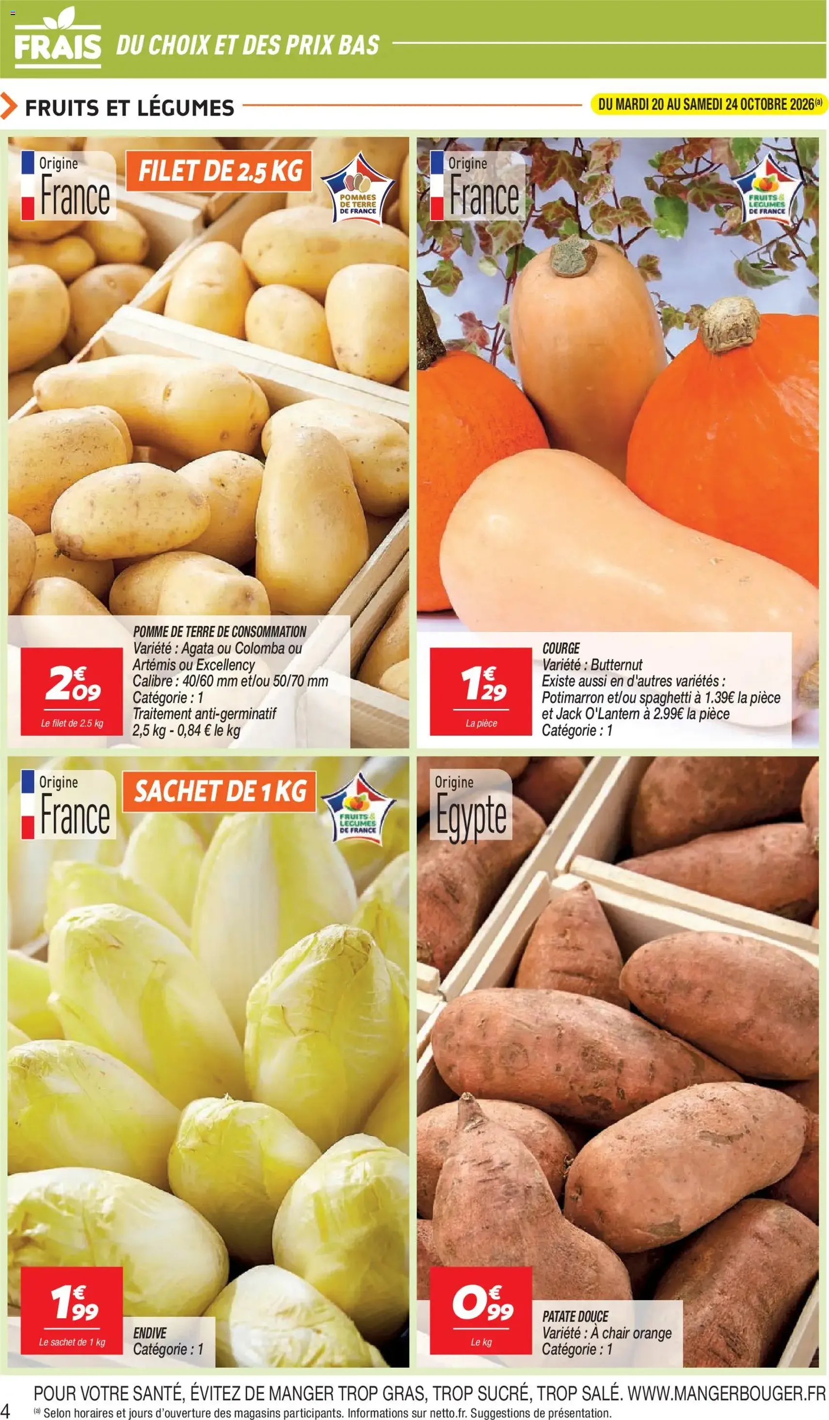 Netto catalogue - brochure valable à partir du 20/10/2026, page 4 sur 24