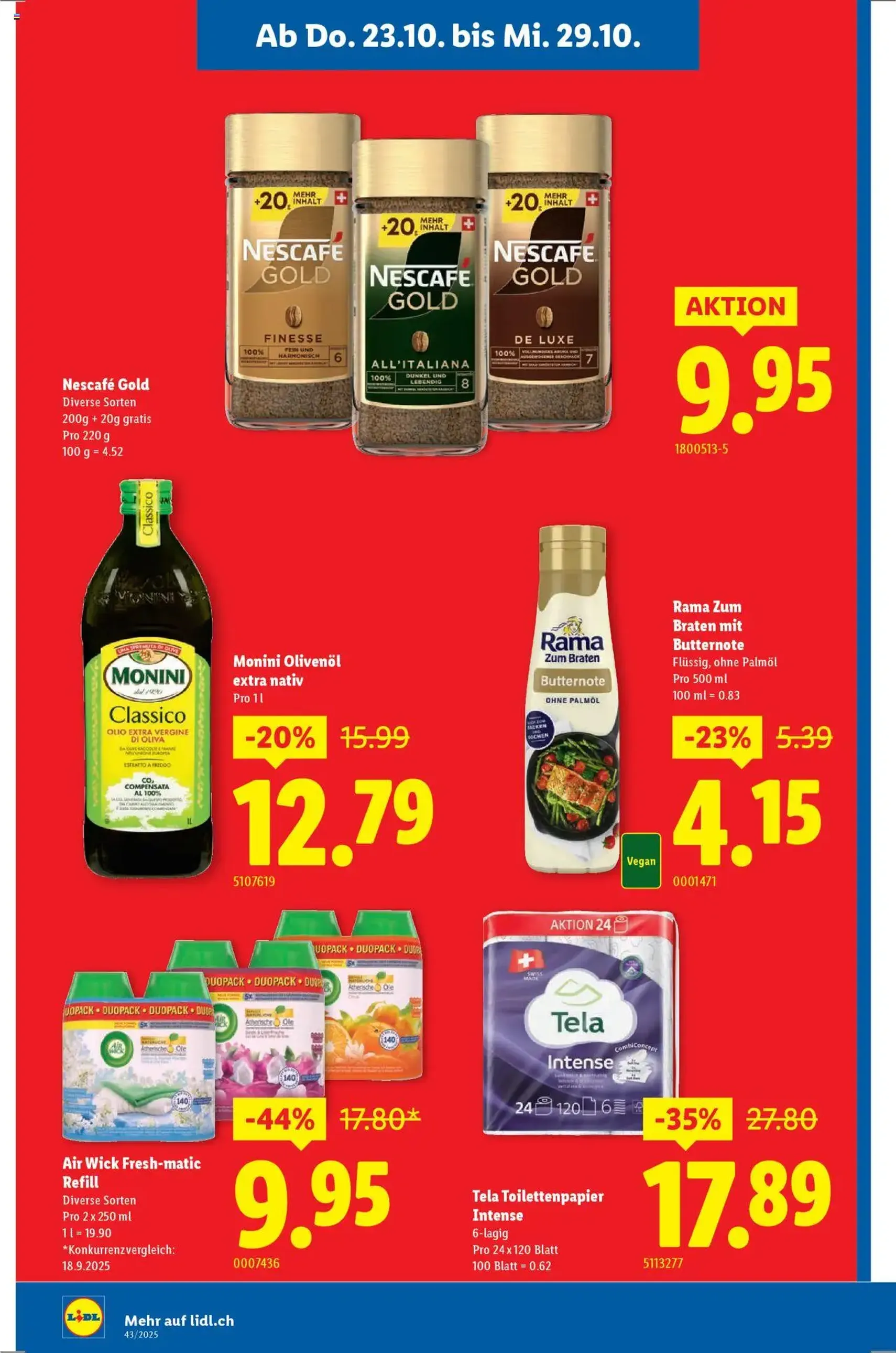 Lidl Aktionen - Gültiger Prospekt ab 23.10.2025, Seite 10 von insgesamt 32