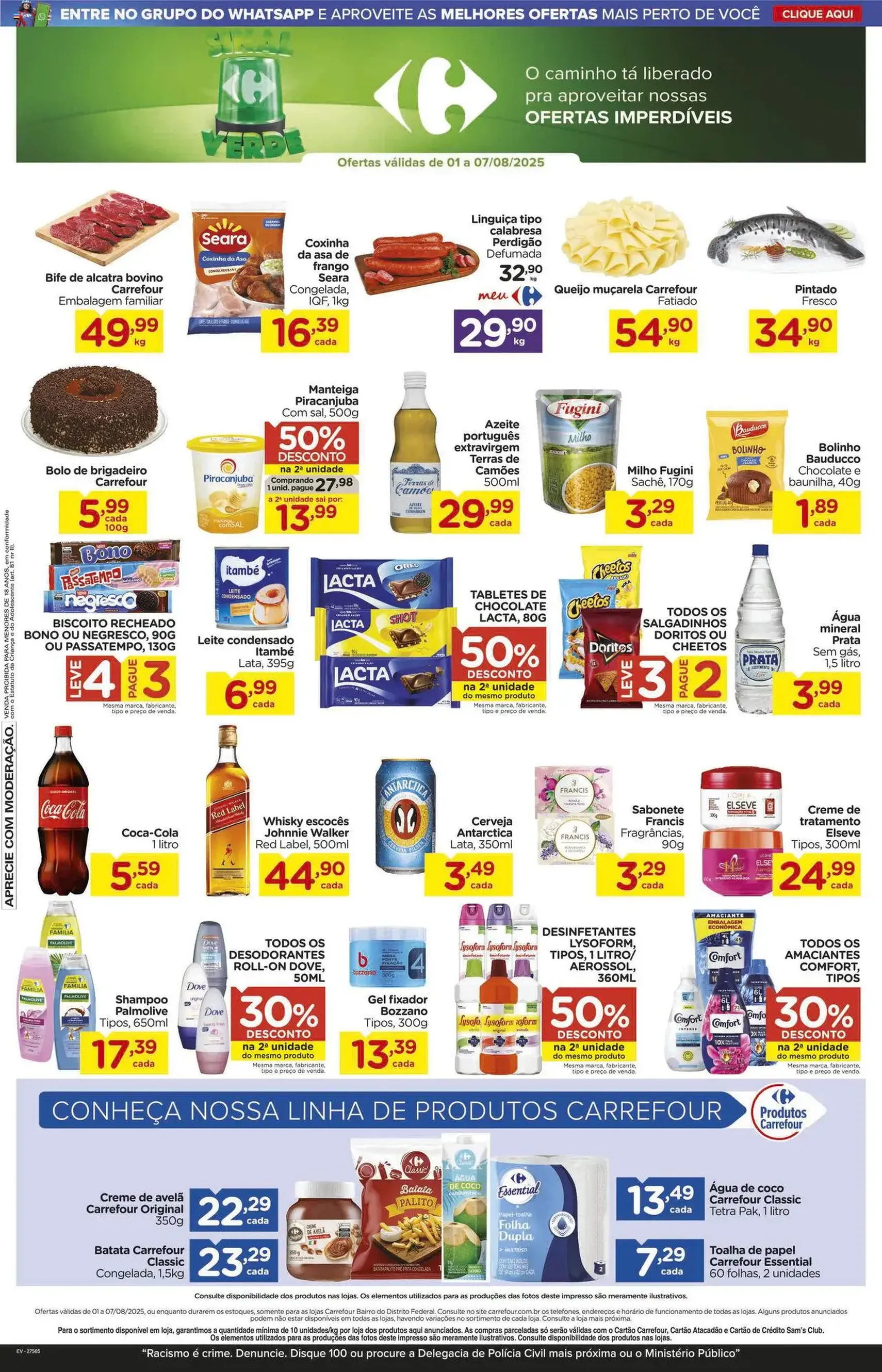 Carrefour Bairro - Ofertas da semana - folheto válido a partir de 01/08/2025 página 4 de 8 Carrefour Bairro - Ofertas da semana - folheto válido a partir de 01/08/2025 página 4 de 8