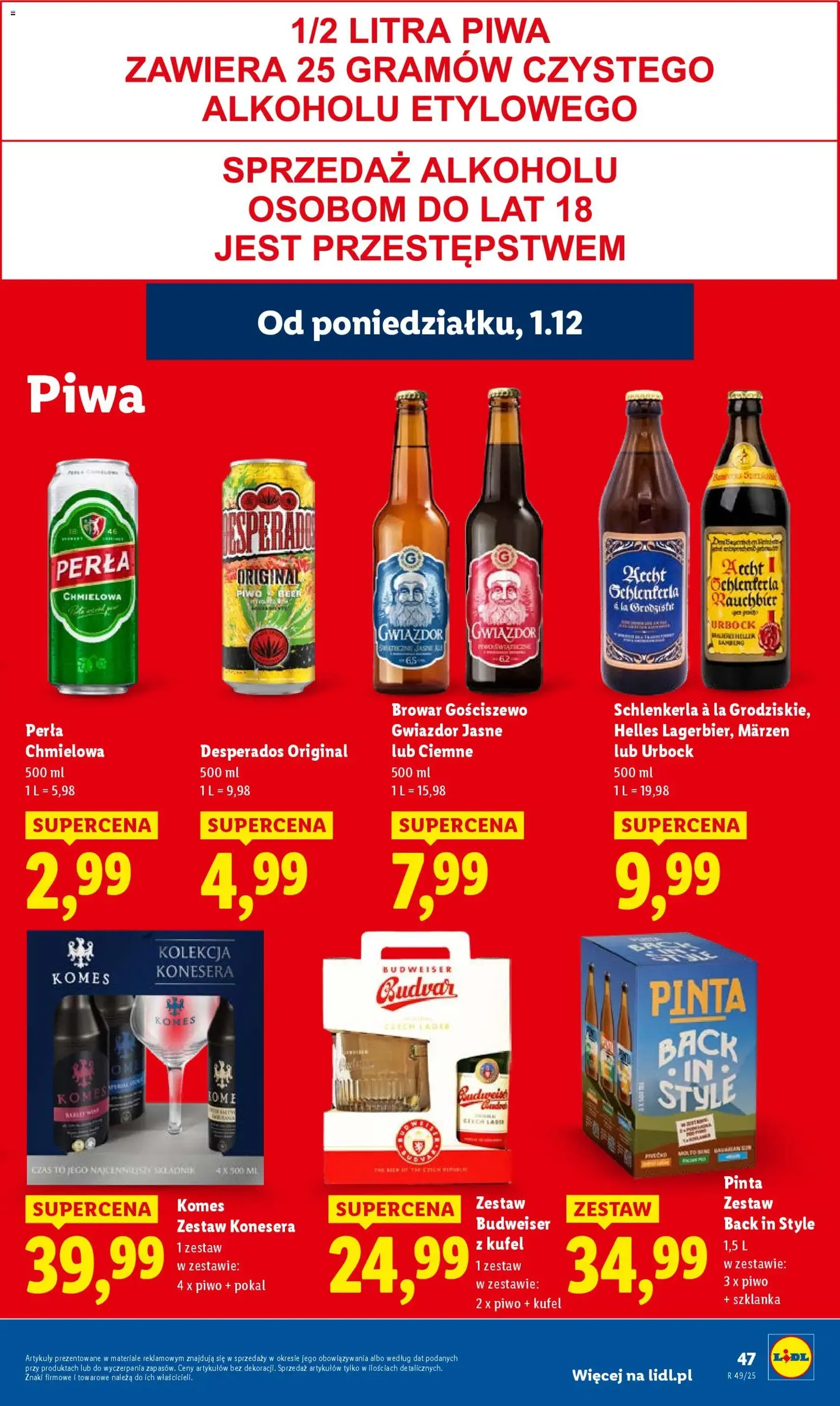 Lidl Gazetka - ważny gazetka od 01.12.2025 strona 49 z 66