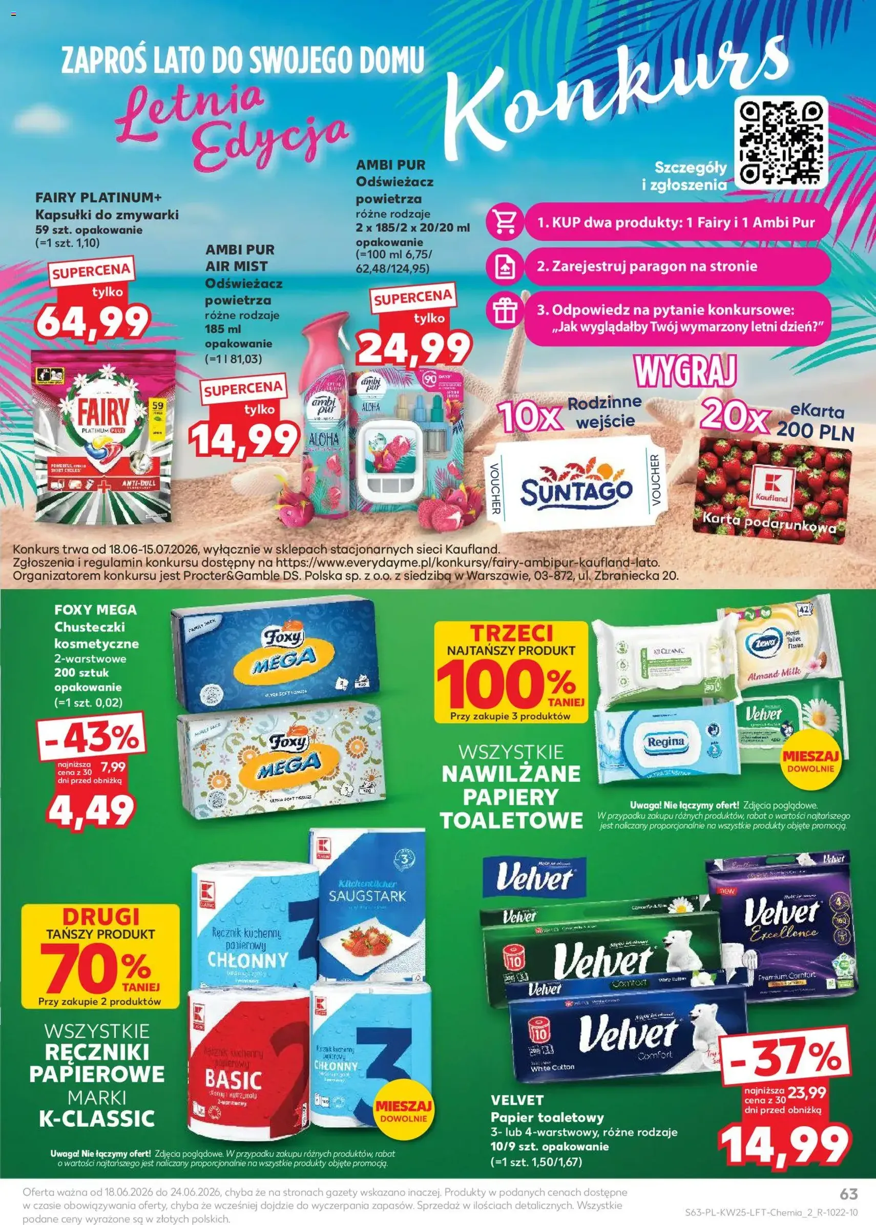 Kaufland gazetka - ważny gazetka od 18.06.2026 strona 63 z 70
