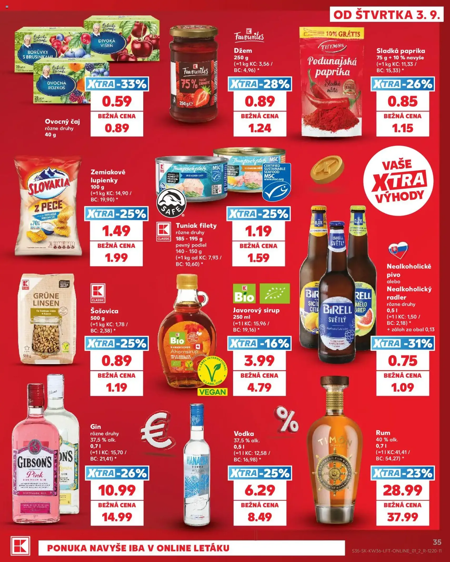 Kaufland leták - platný leták od 03.09.2026 strana 35 z 80