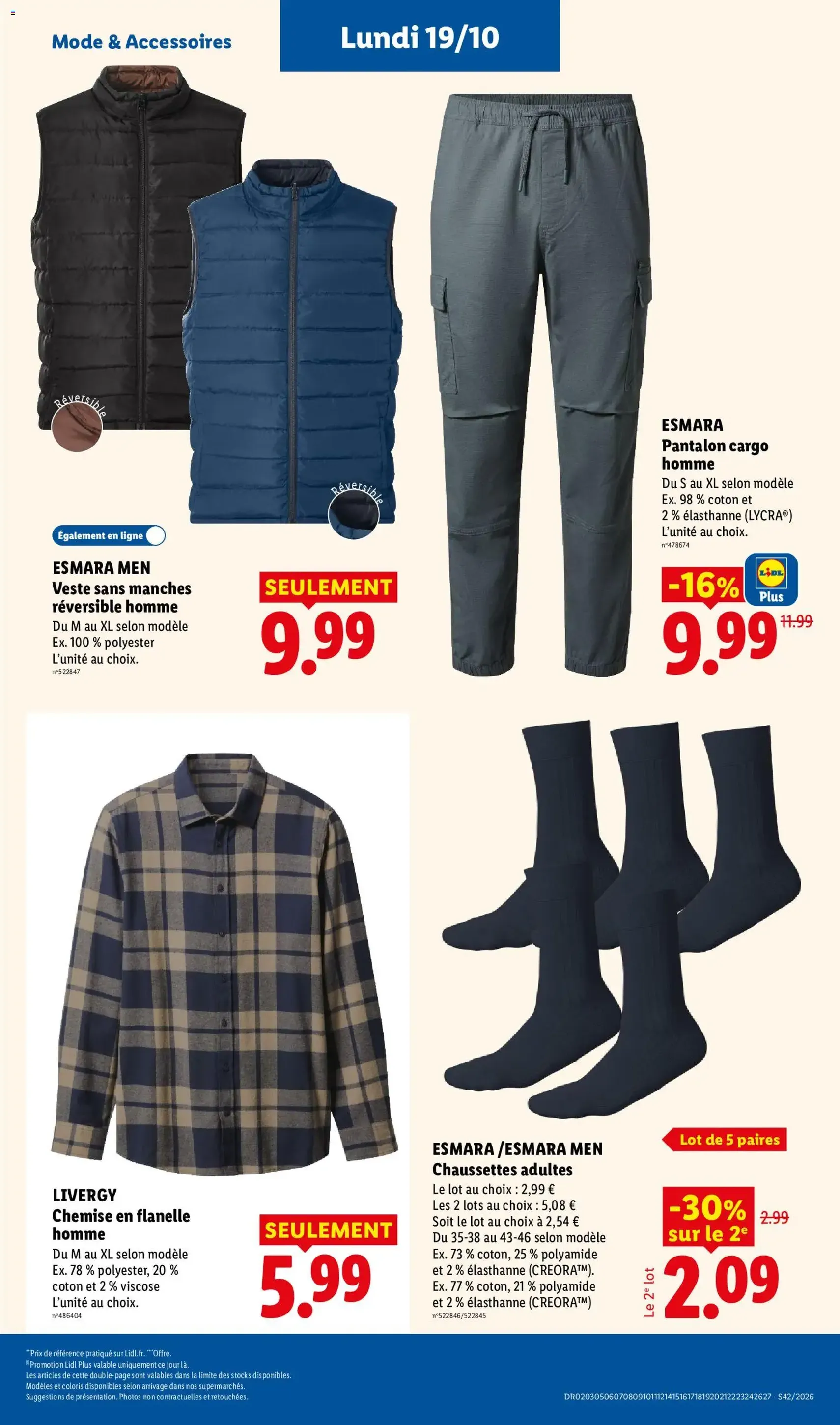 LIDL catalogue - brochure valable à partir du 15/10/2026, page 61 sur 64