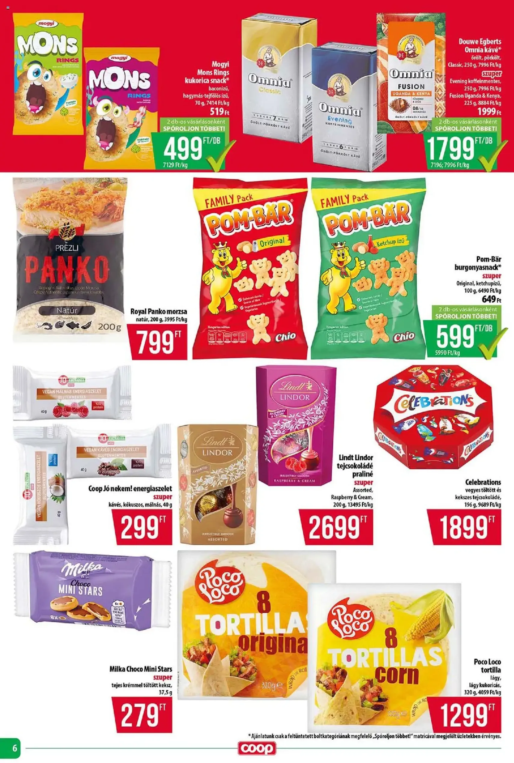 COOP Szolnok Akciós újság - 2026.02.12. érvényes szórólap 6 oldal 12 oldalból