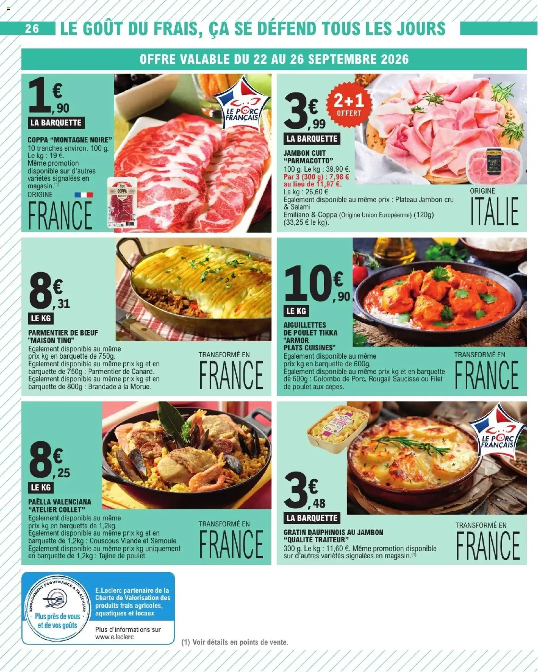 E.Leclerc catalogue - brochure valable à partir du 22/09/2026, page 26 sur 40