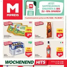 MPREIS Flugblatt - Prospekt Vorschau gültig ab 14.08.2025