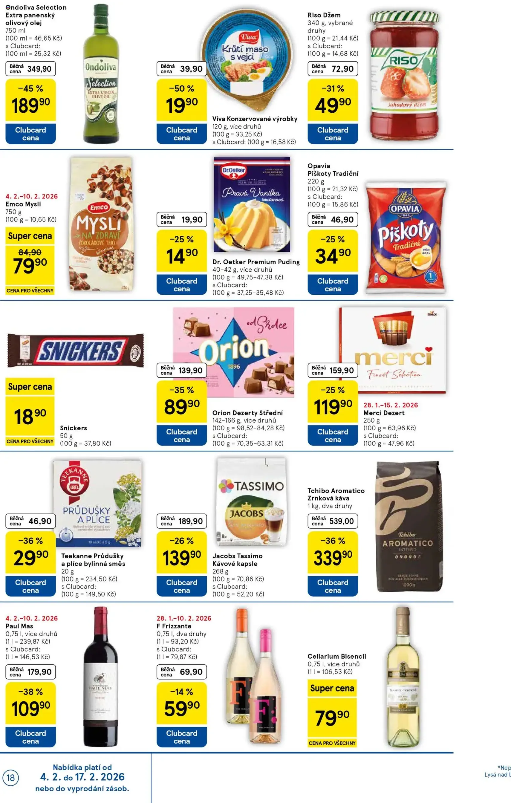 Tesco leták - Hypermarket - platný leták od 04.02.2026 strana 18 z 25