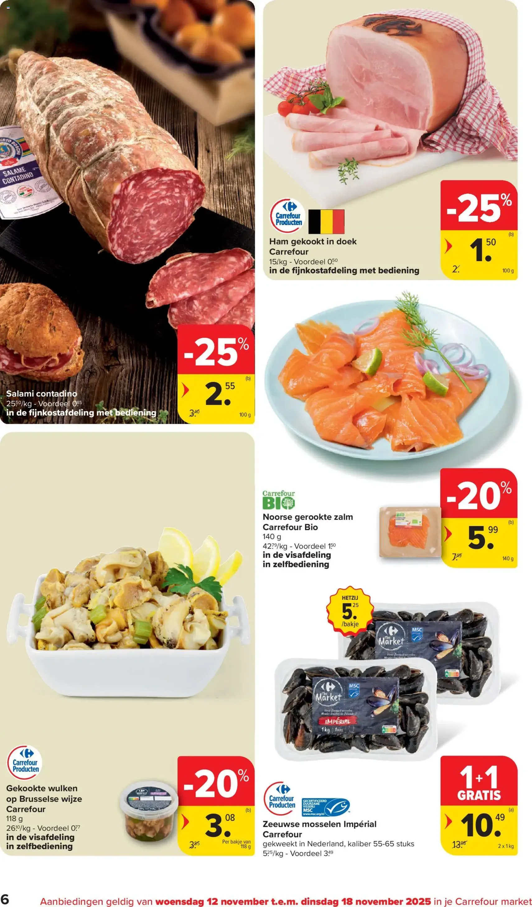 Carrefour market folder week 46 - geldige folder vanaf 12/11/2025 pagina 6 van 20