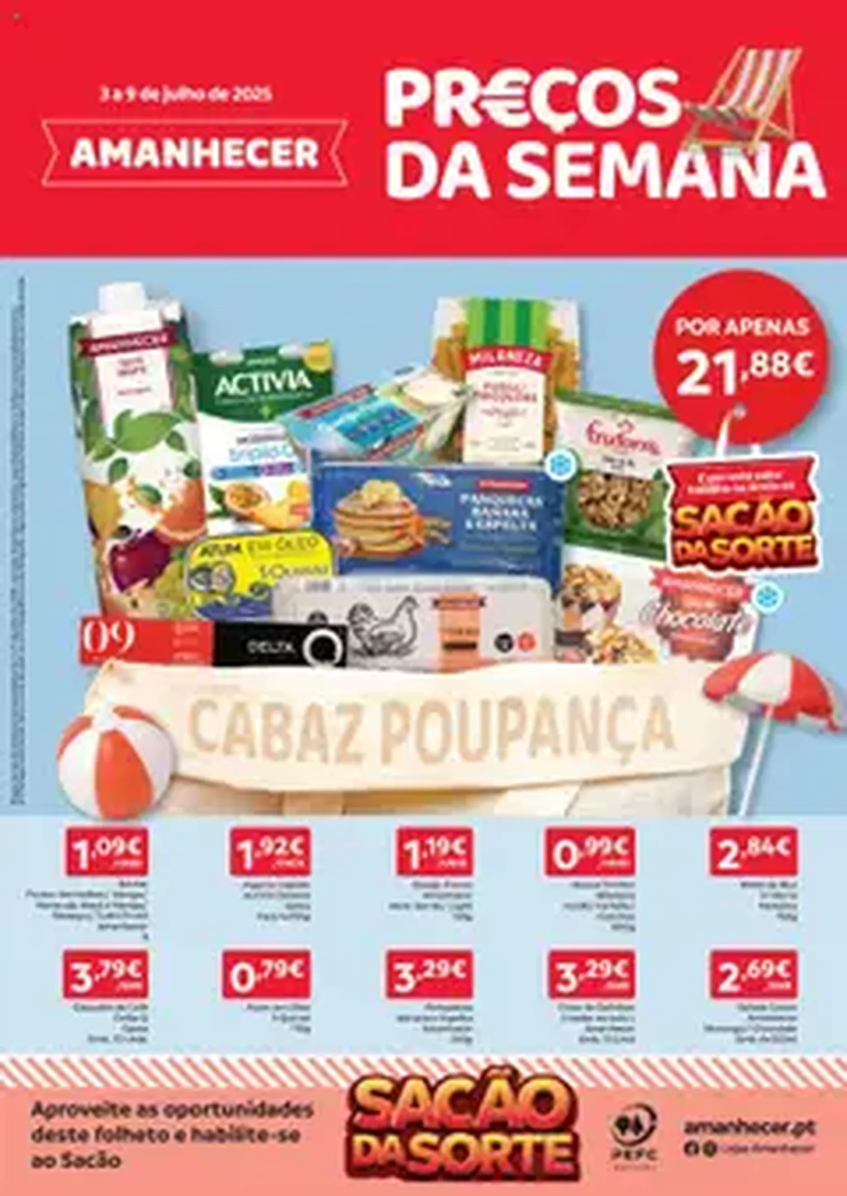 Amanhecer folheto - folheto válido a partir de 03/07/2025 página 1 de 1