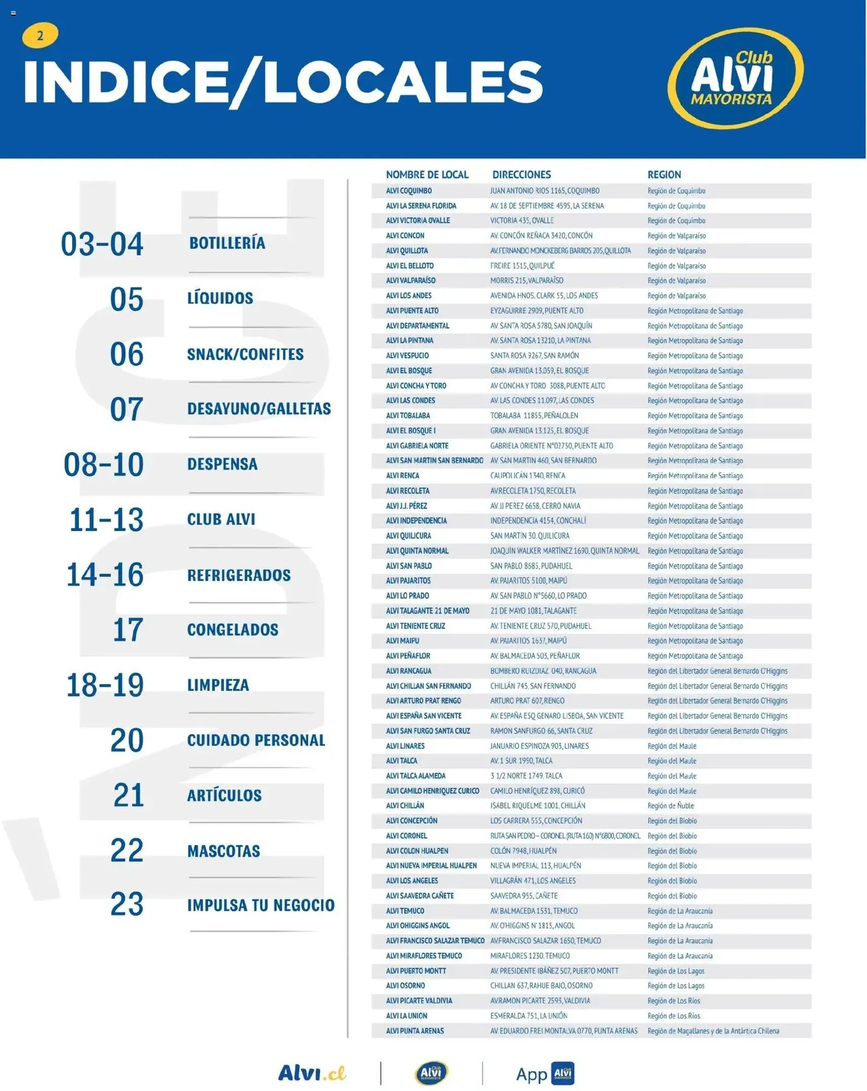 Alvi Ofertas - folleto válido desde 21.04.2026 página 2 de 24