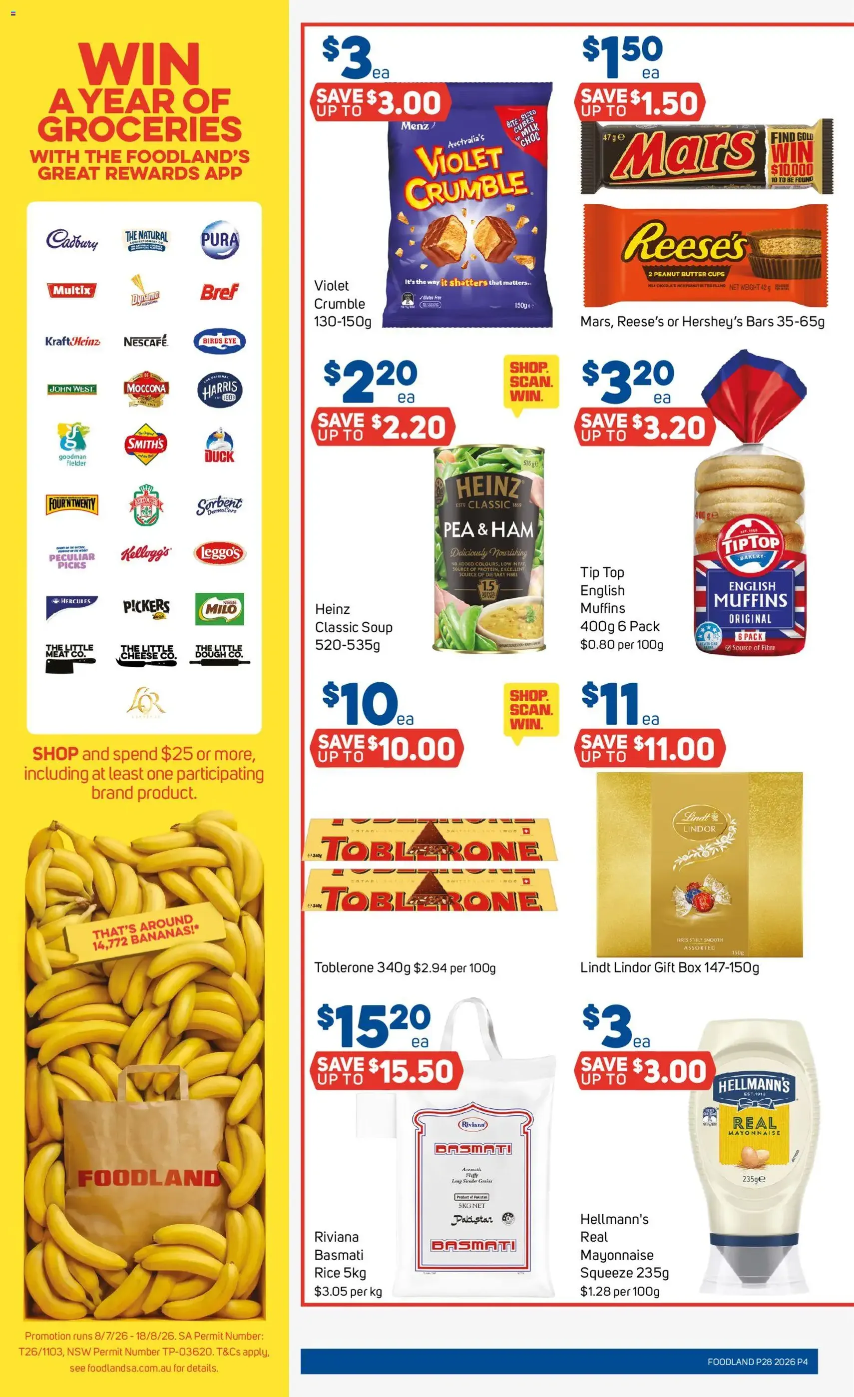 Foodland catalogue - valid flyer from 08/07/2026, page 4 of 35