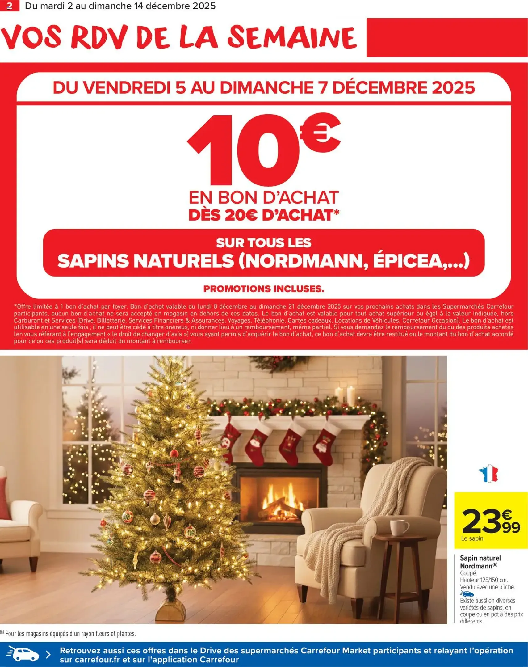 Carrefour Market catalogue semaine 49 - brochure valable à partir du 02/12/2025, page 4 sur 22