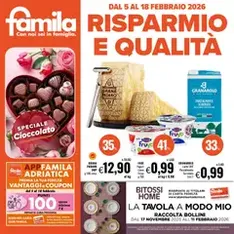 Volantino Famila - anteprima volantino valido dal 05/02/2026