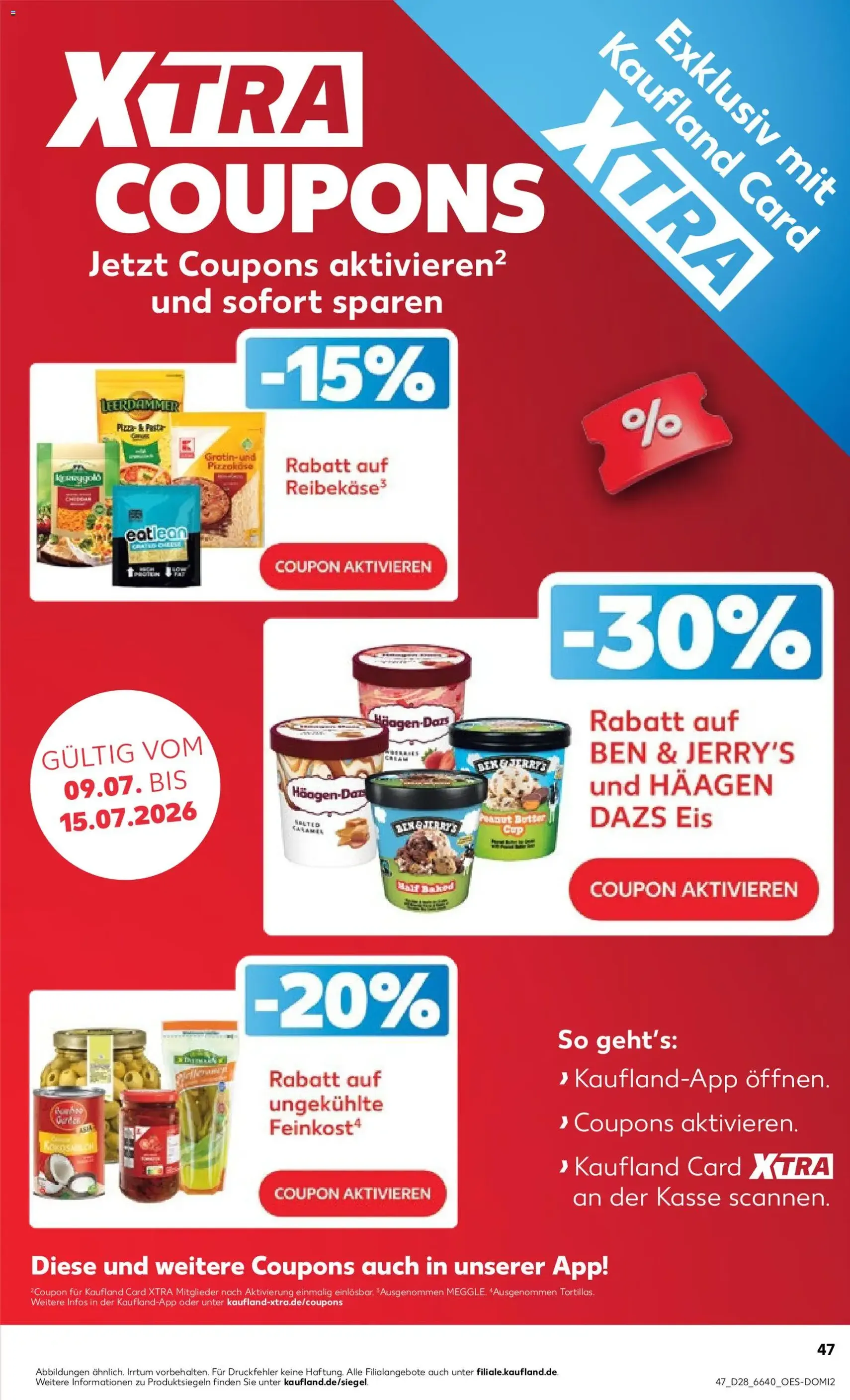 Kaufland DE -DE Folder - geldige folder vanaf 09-07-2026 pagina 47 van 52