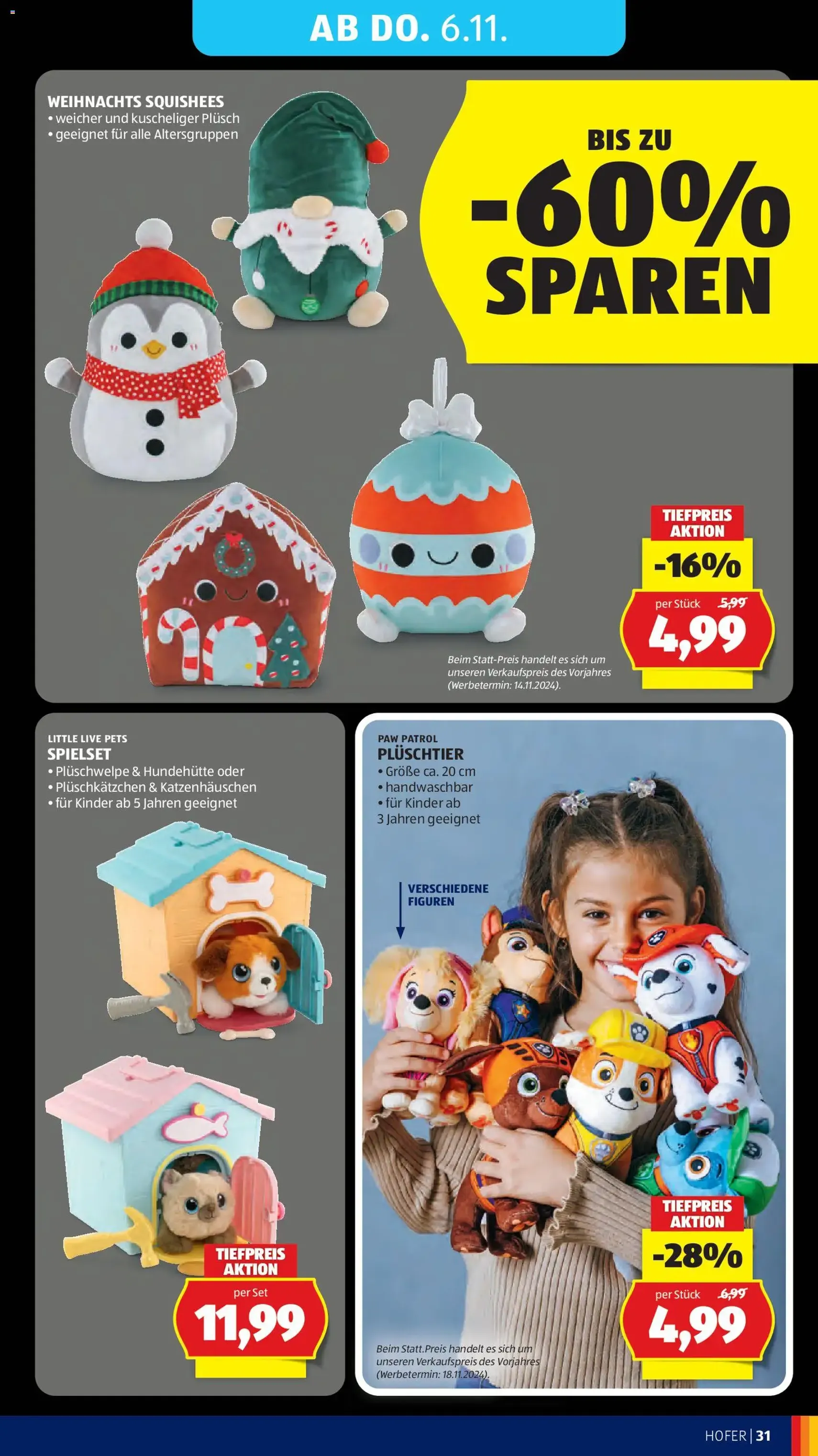 Hofer AT Akciós újság - 2025.10.31. érvényes szórólap 35 oldal 45 oldalból