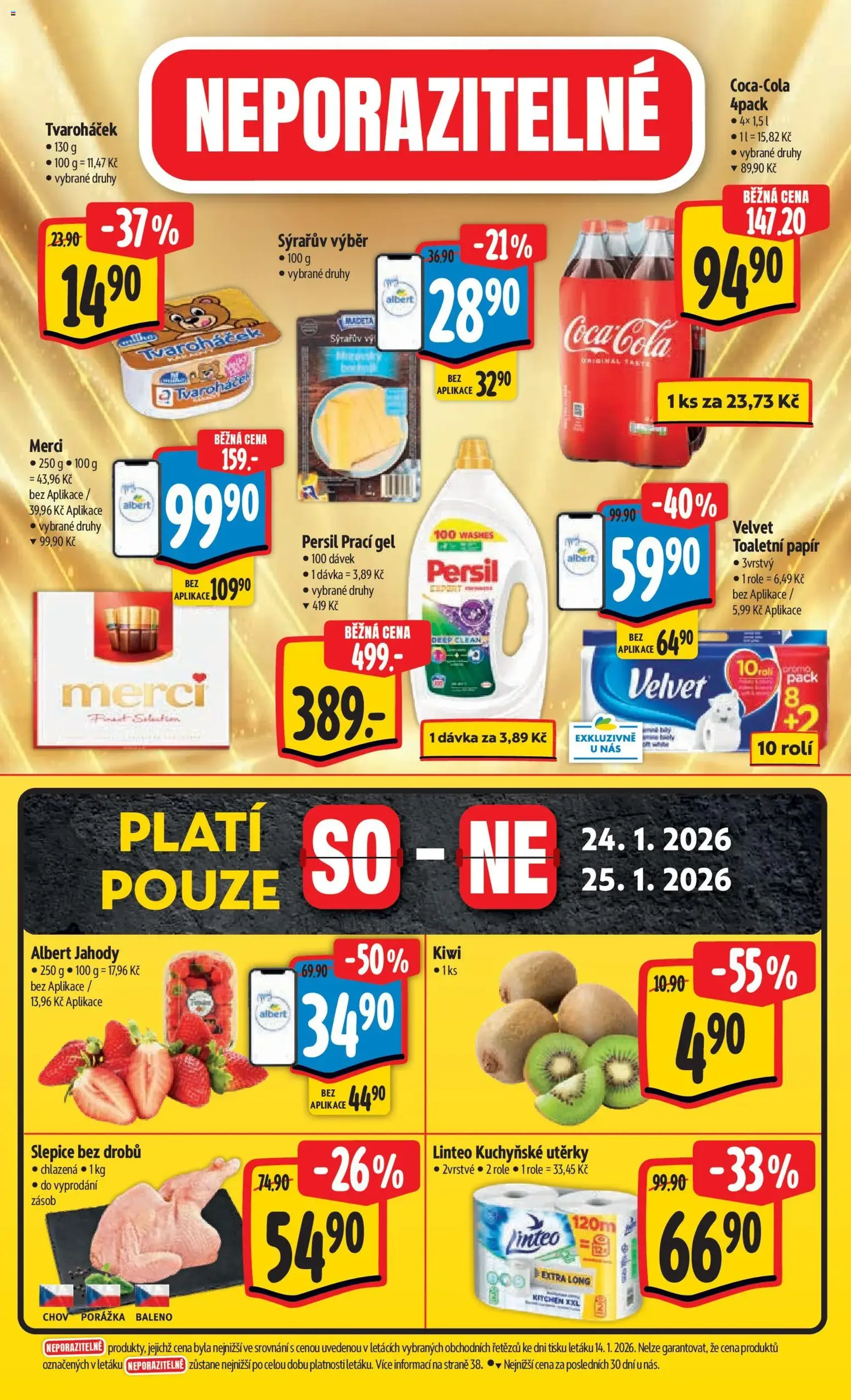 Albert leták - Hypermarket - platný leták od 21.01.2026 strana 54 z 54