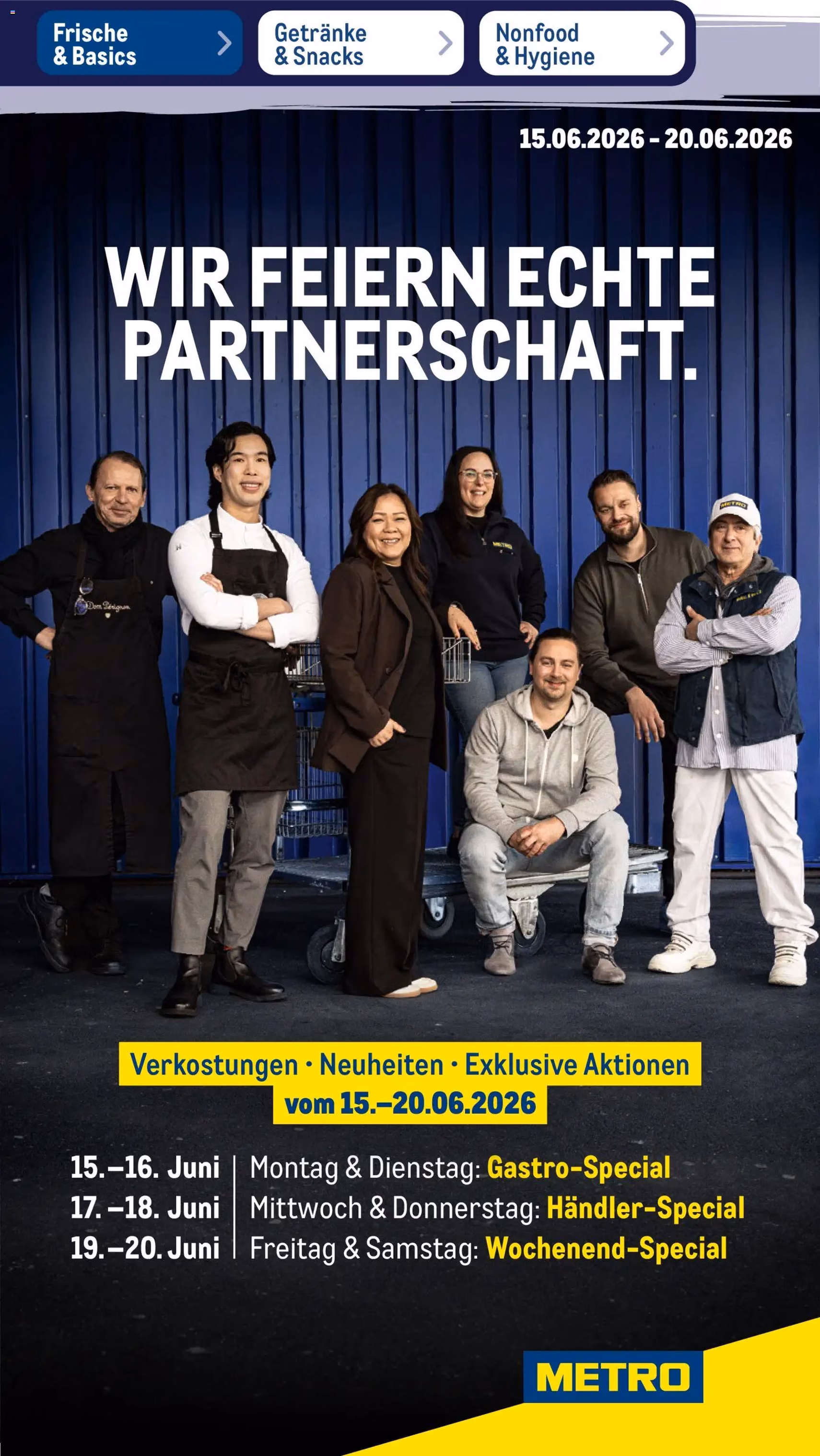 Metro Prospekt - Gültiger Prospekt ab 15.06.2026, Seite 2 von insgesamt 56