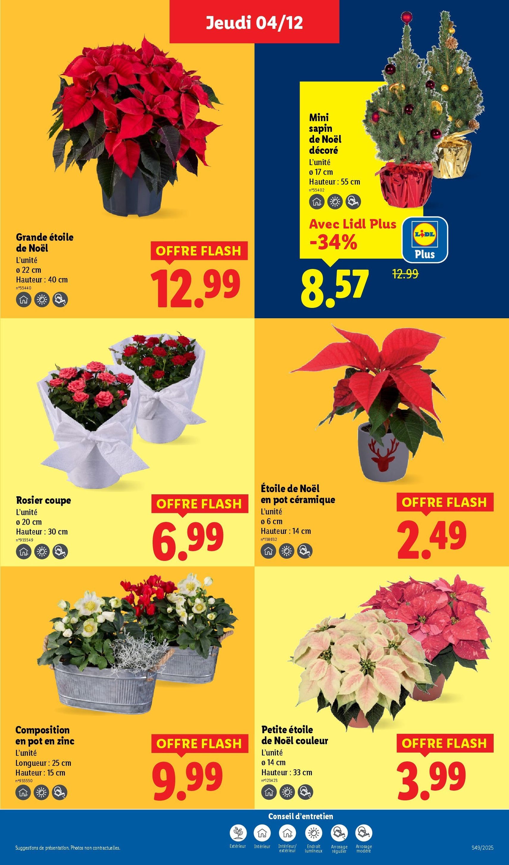 LIDL catalogue semaine 49 - brochure valable à partir du 04/12/2025, page 43 sur 96