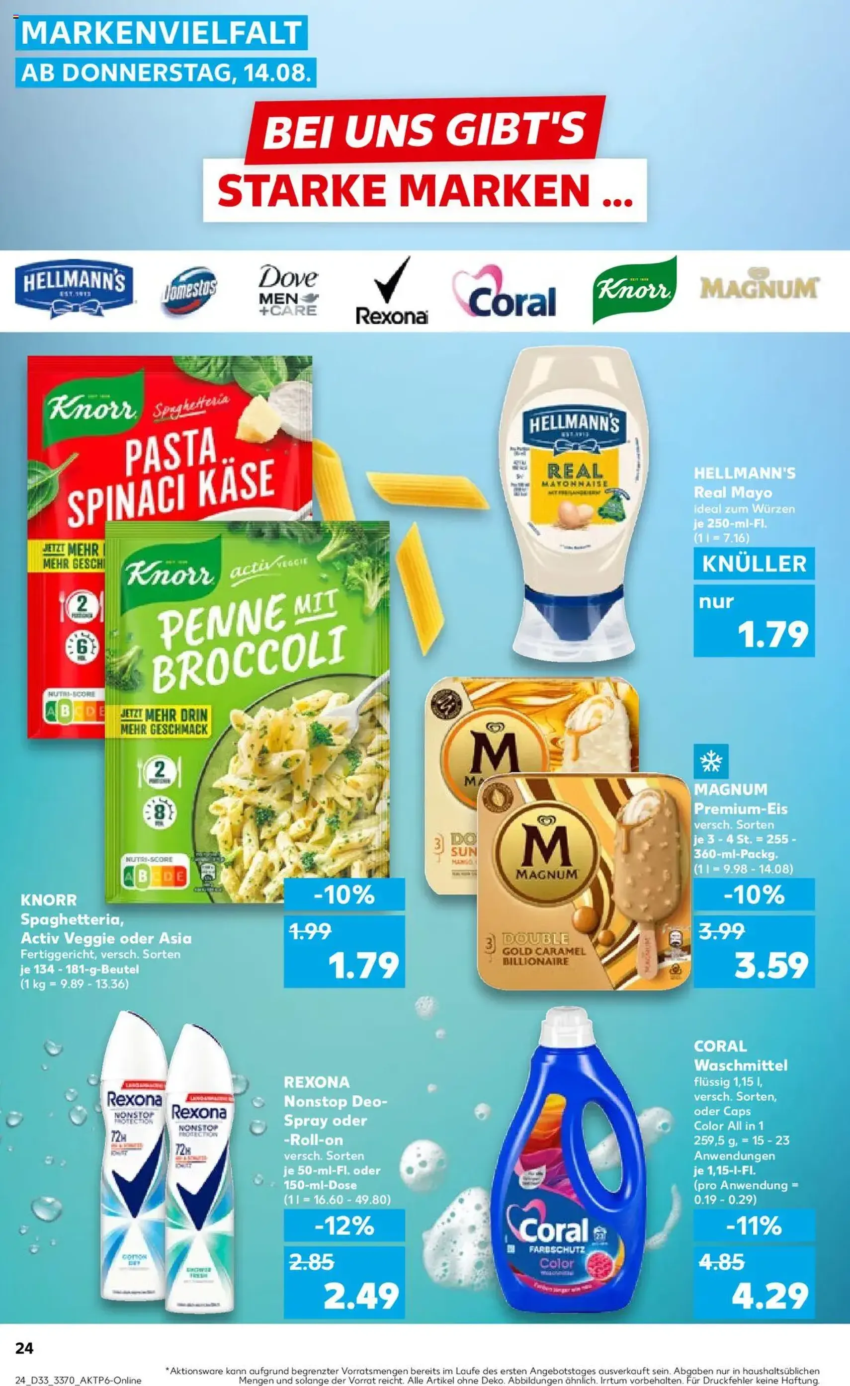 Kaufland Prospekt - Gültiger Prospekt ab 14.08.2025, Seite 26 von insgesamt 58 Kaufland Prospekt - Gültiger Prospekt ab 14.08.2025, Seite 26 von insgesamt 58