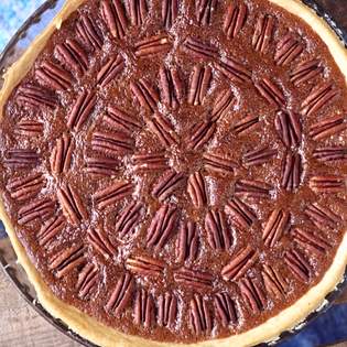 Recipe preview Homemade American pecan pie recipe