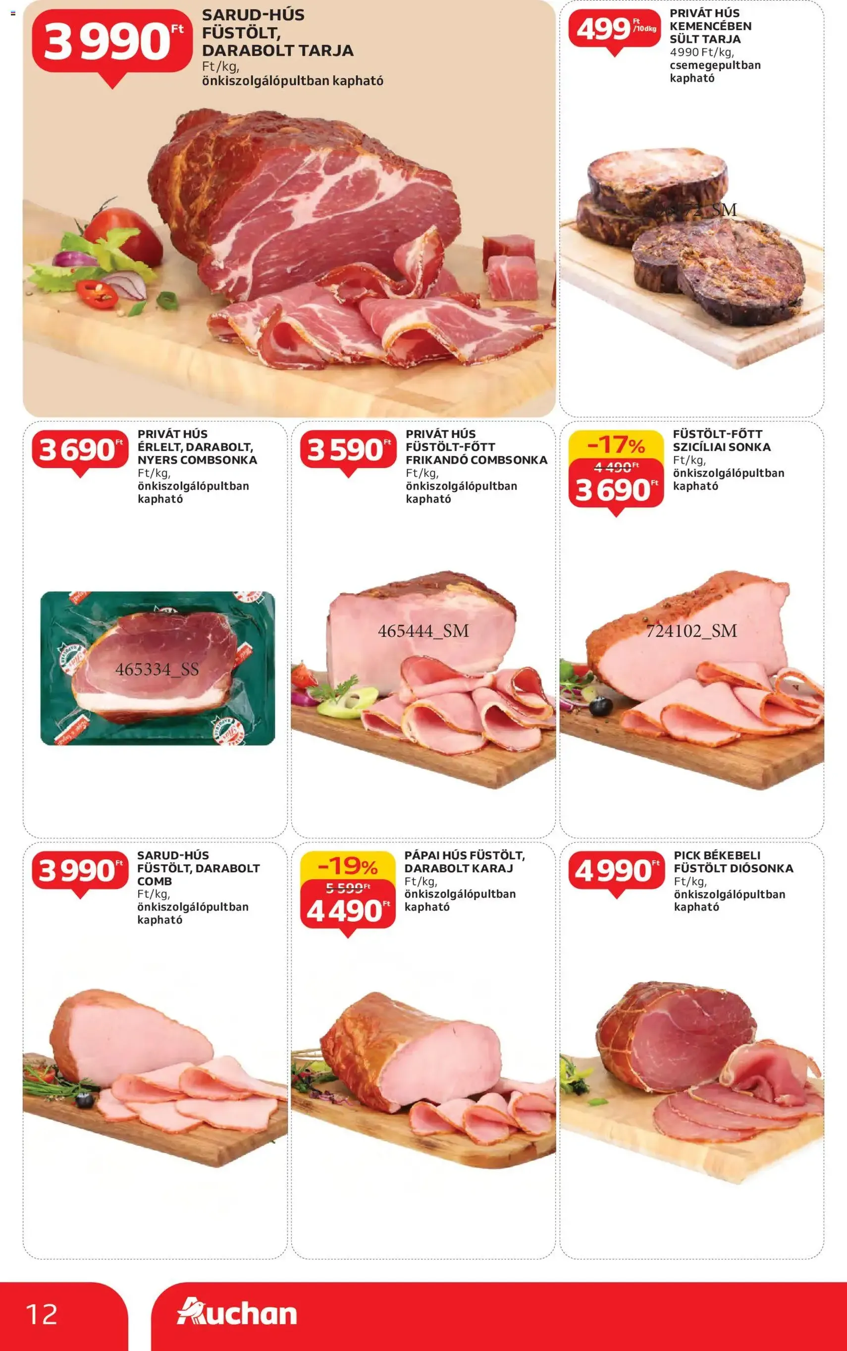 Auchan Akciós újság - 2025.10.30. érvényes szórólap 12 oldal 58 oldalból Auchan Akciós újság - 2025.10.30. érvényes szórólap 12 oldal 58 oldalból