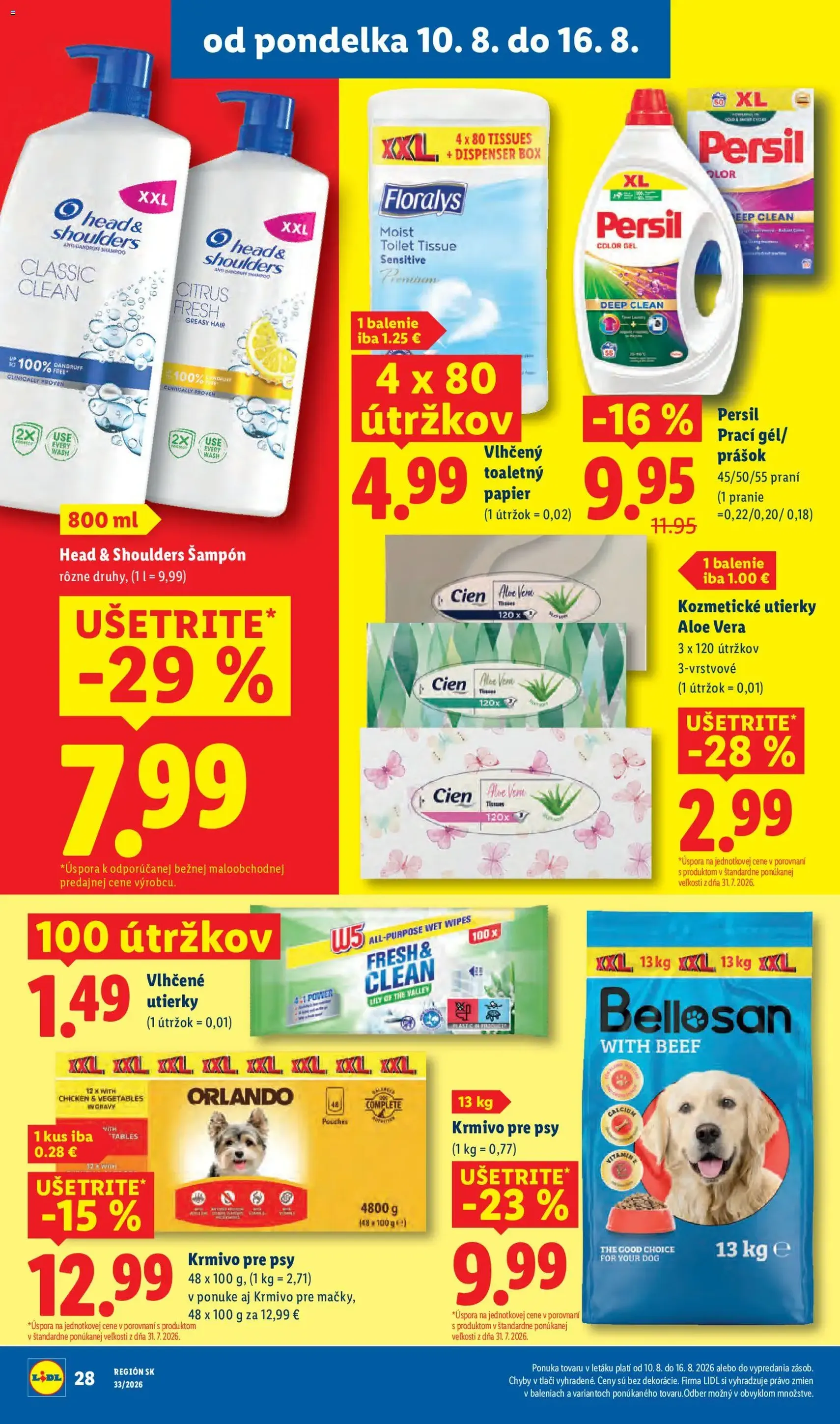 Lidl leták - platný leták od 10.08.2026 strana 34 z 97