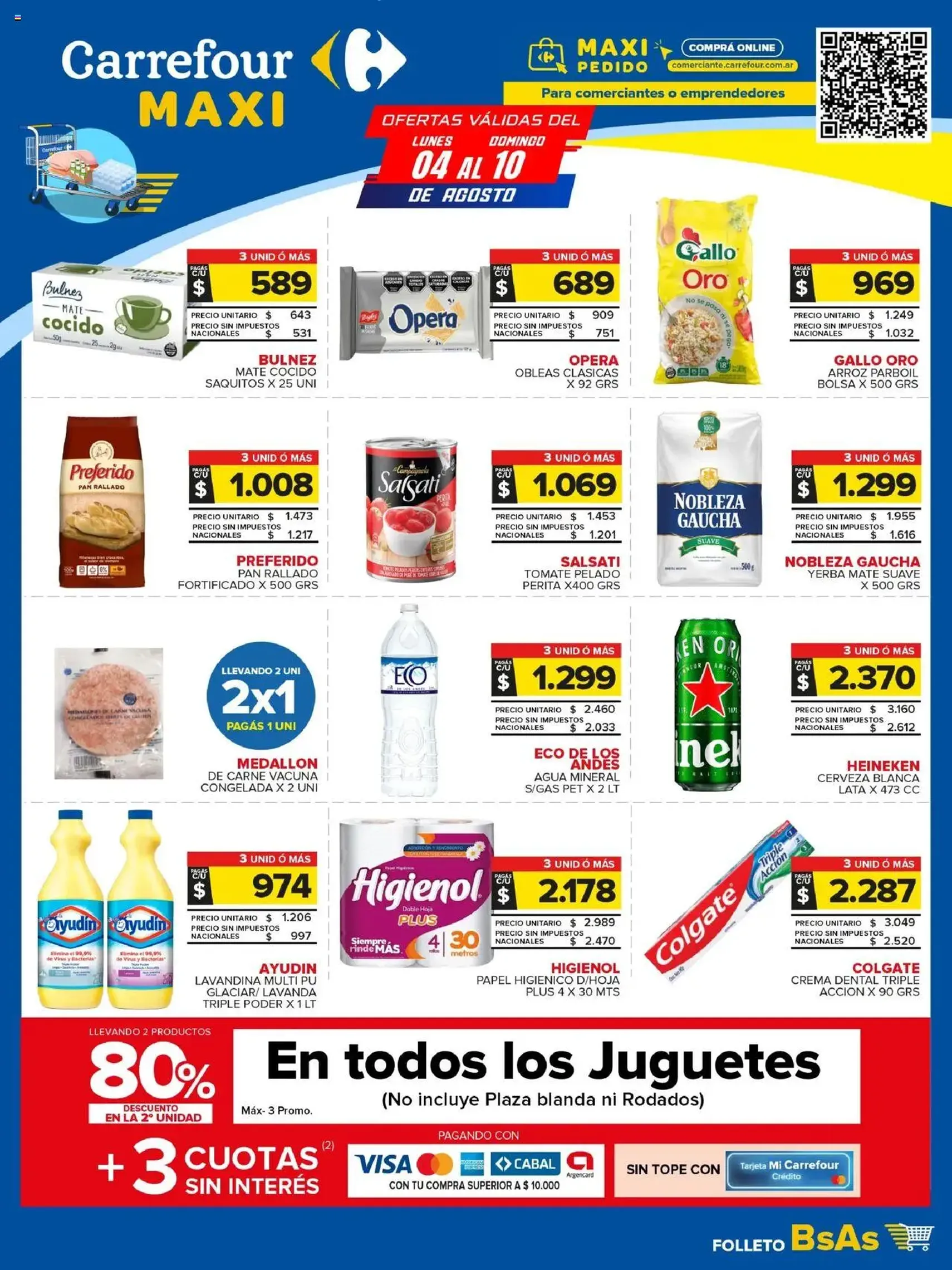 Carrefour Maxi catálogo - folleto válido desde 04/08/2025 página 1 de 25